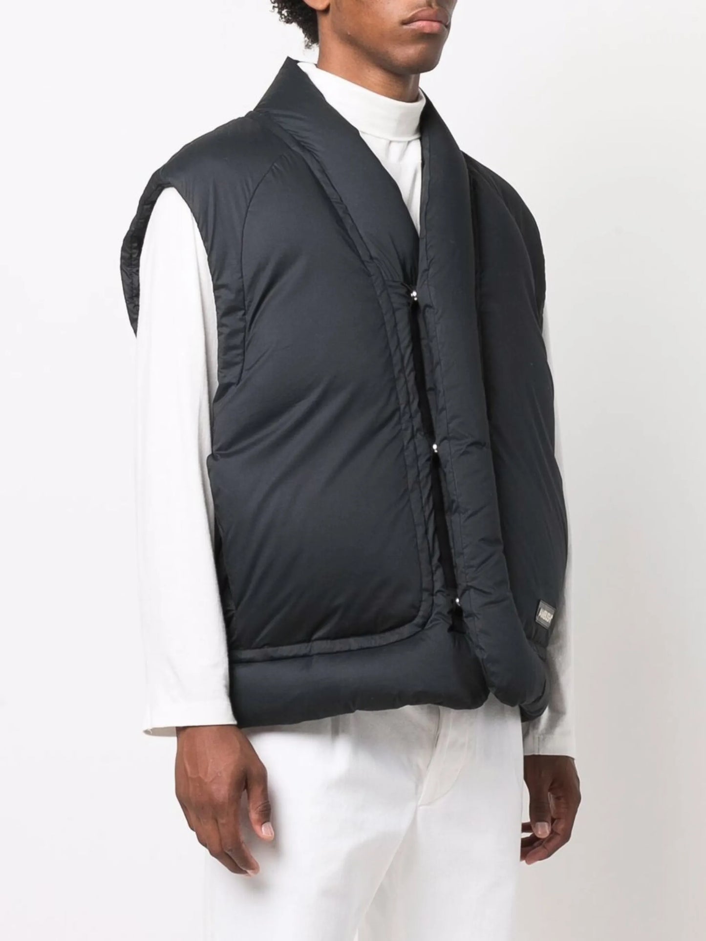 padded down gilet