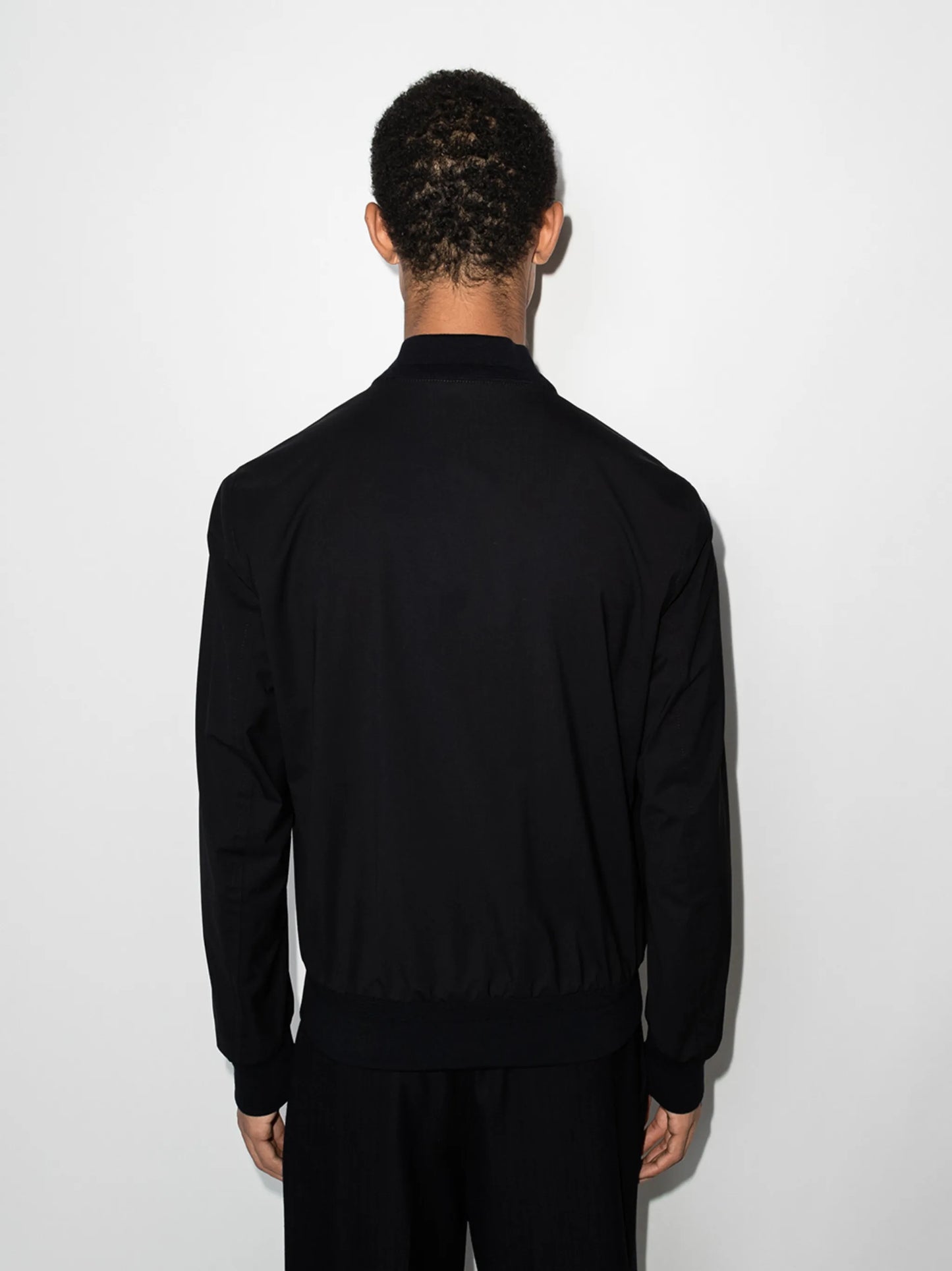 zip-up bomber jacket