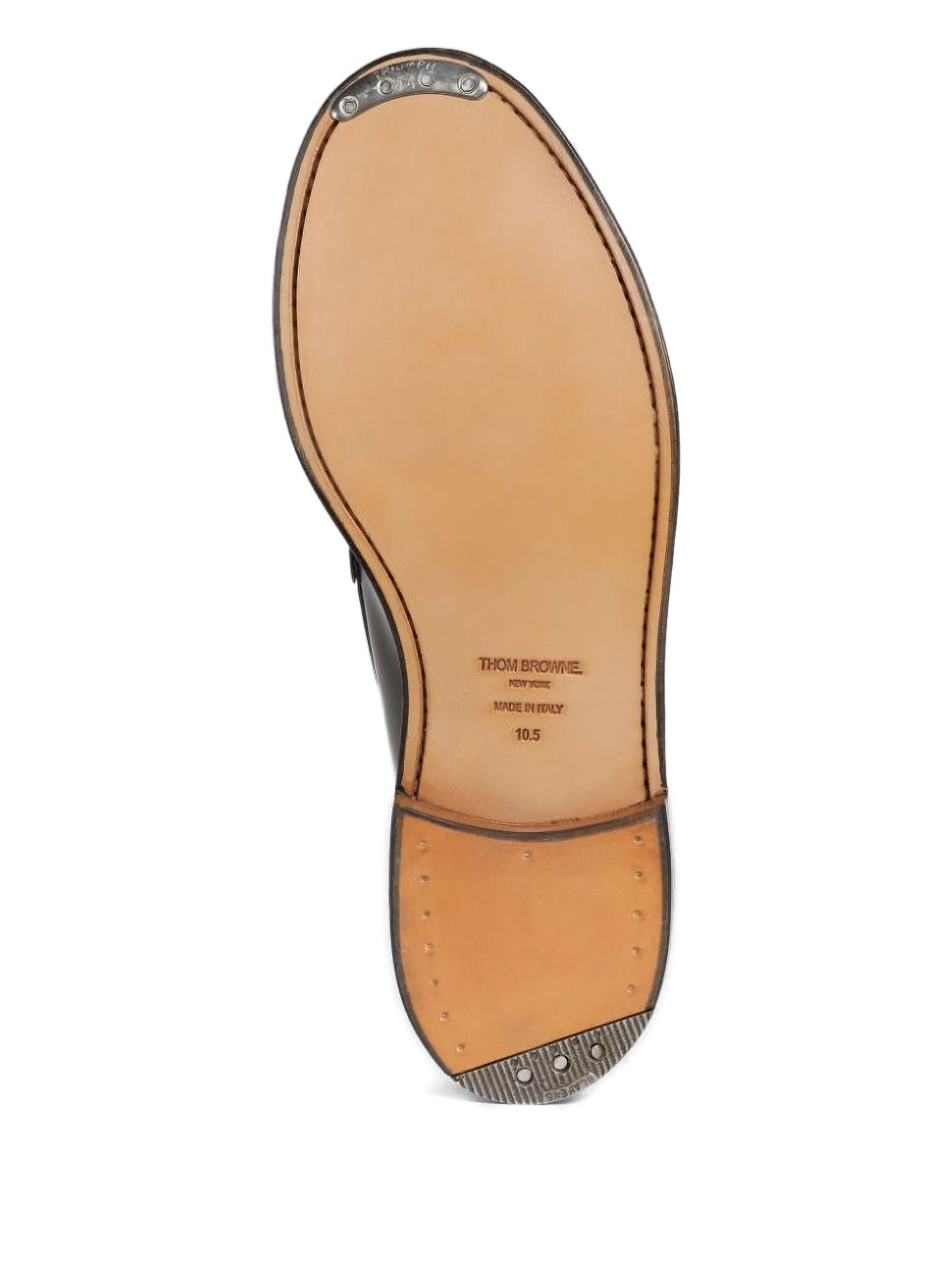 tassel-detail leather loafers