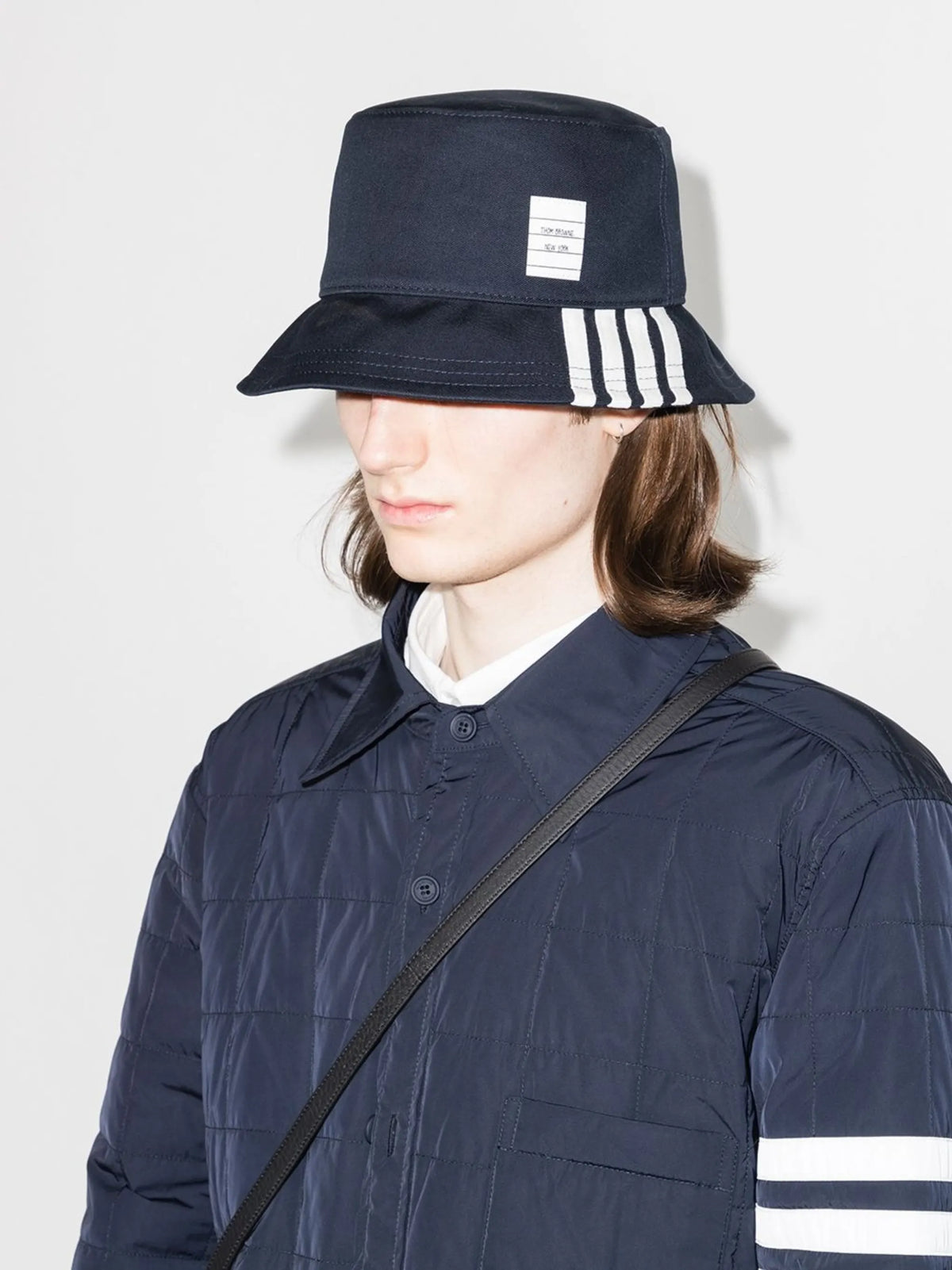 4-Bar cotton bucket hat