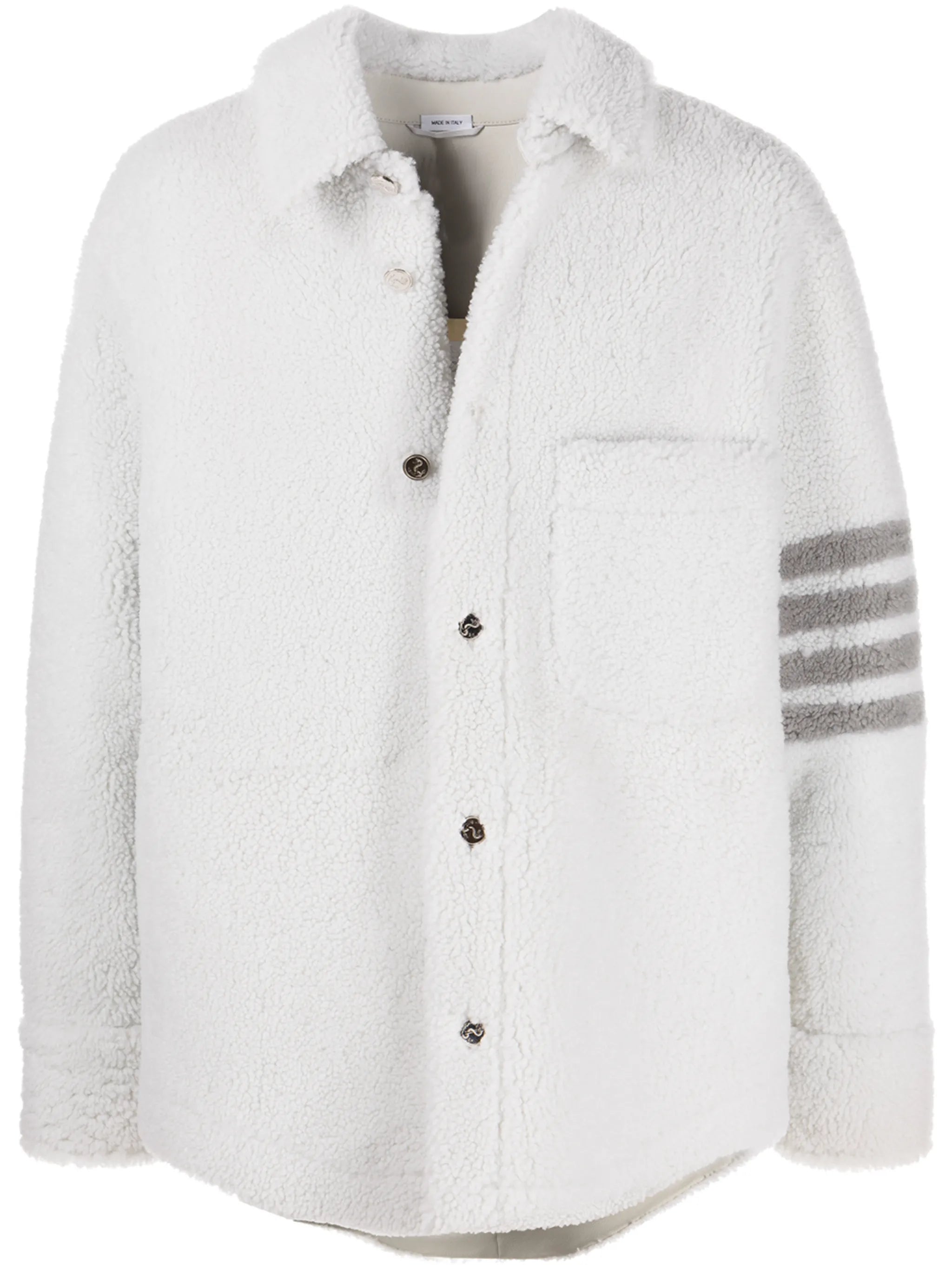 4-Bar shearling jacket