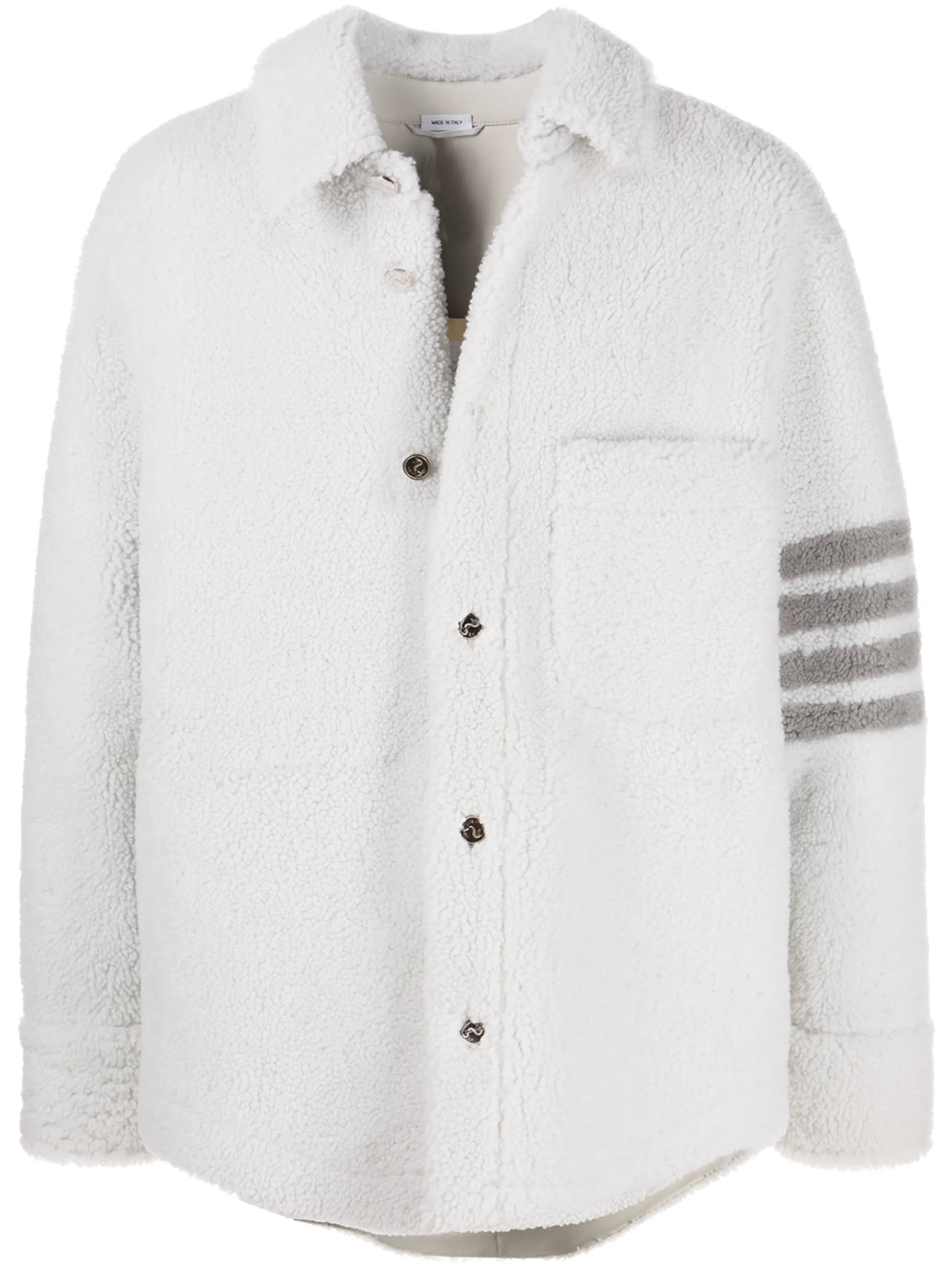 4-Bar shearling jacket