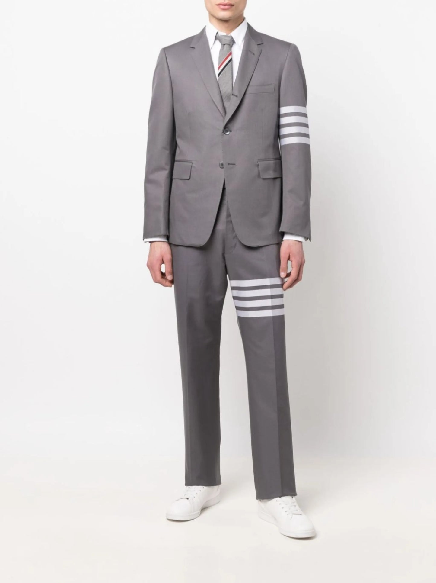 4-Bar stripe tailored trousers