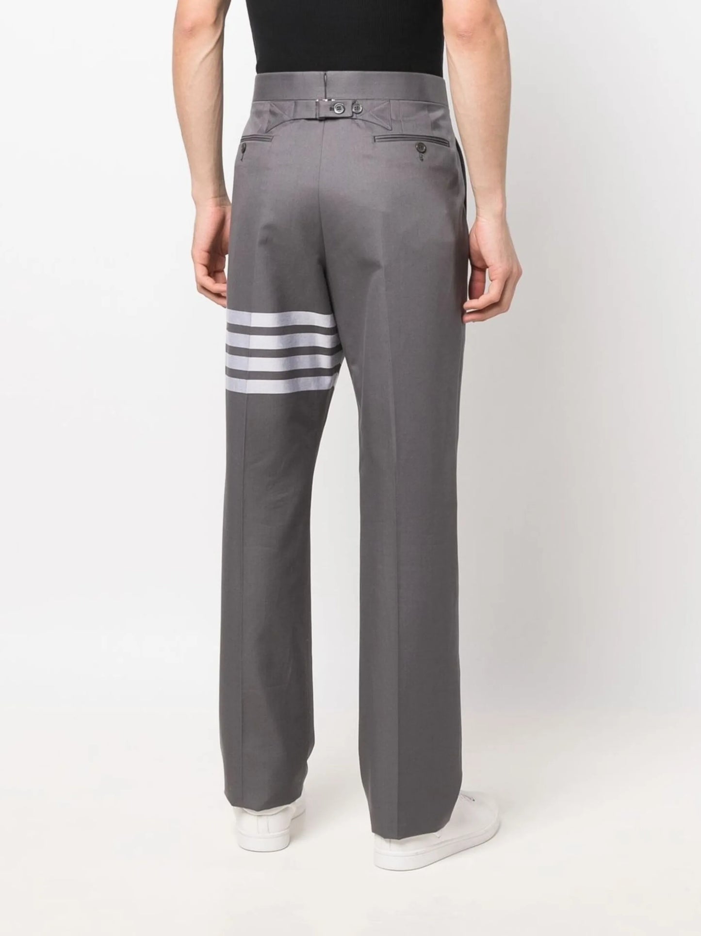 4-Bar stripe tailored trousers