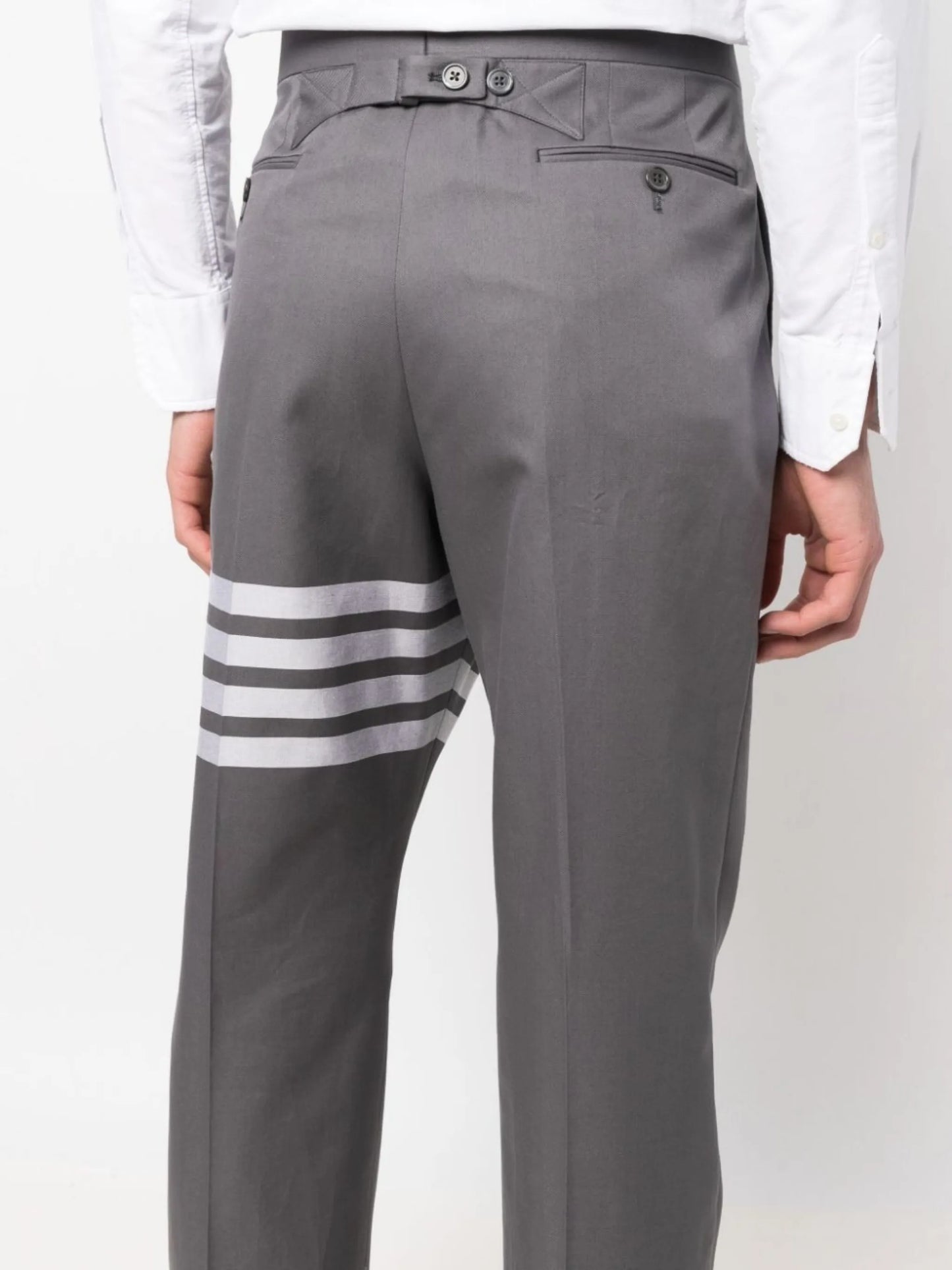 4-Bar stripe tailored trousers