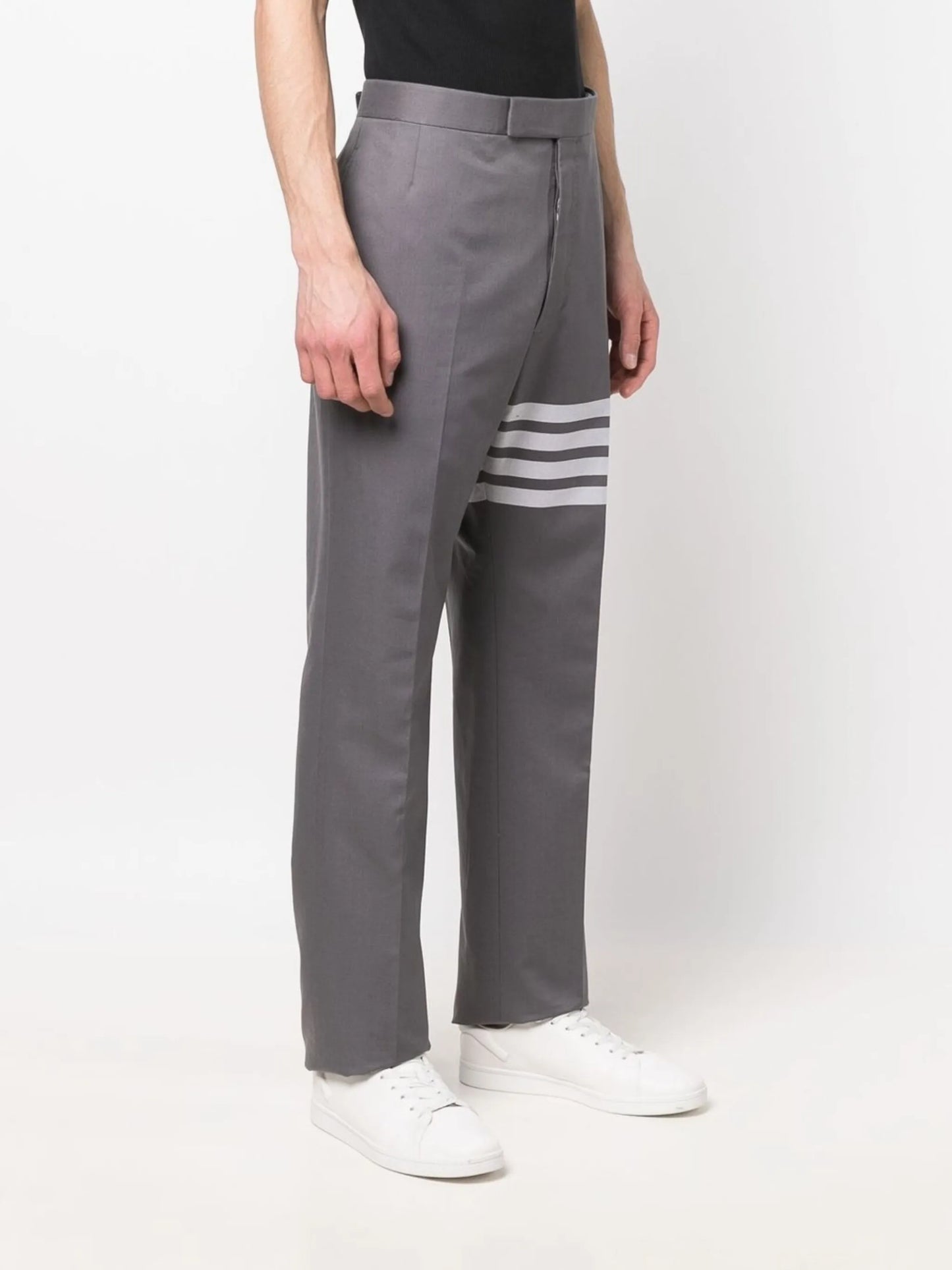 4-Bar stripe tailored trousers