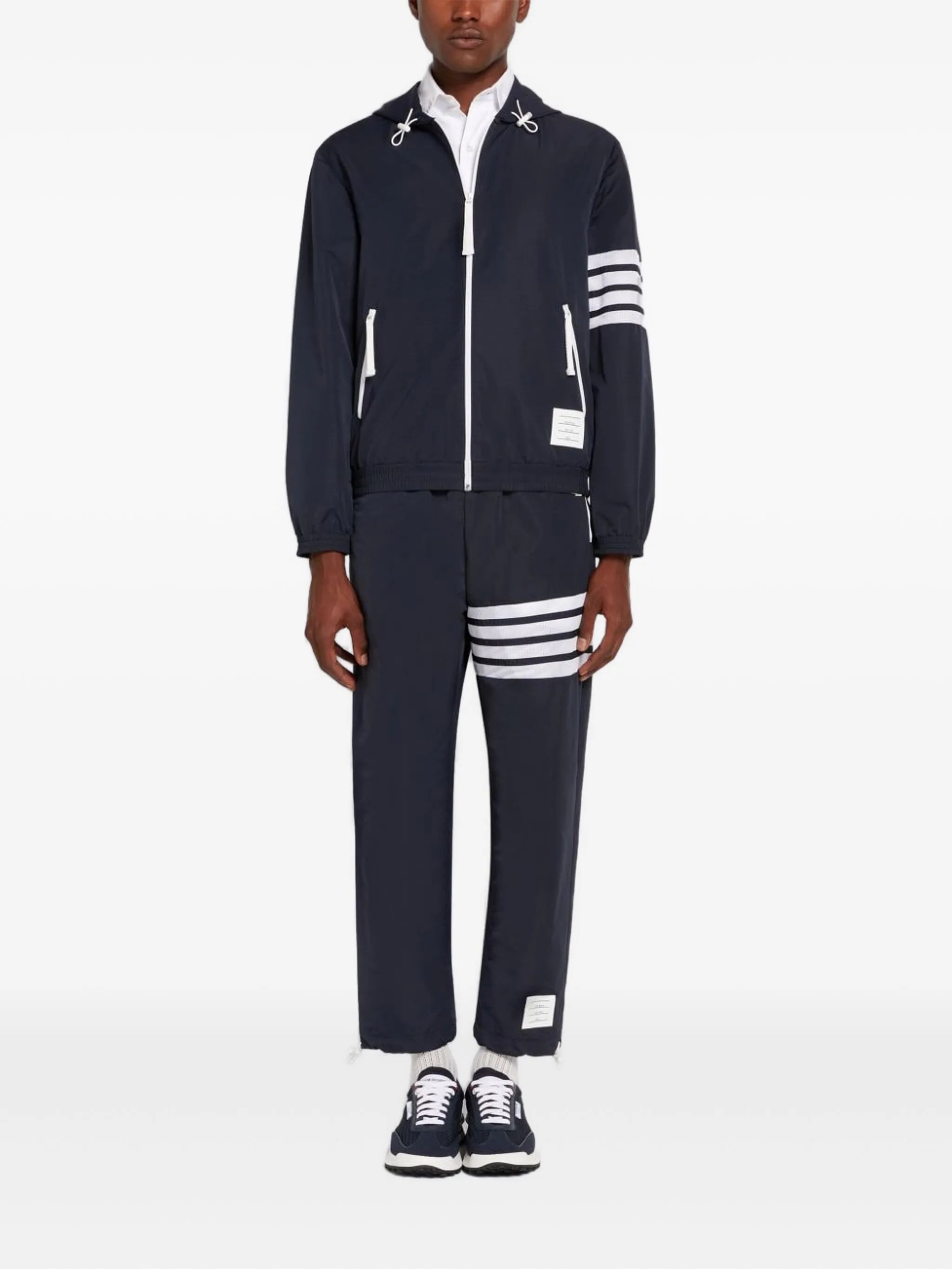 4-bar stripe track pants