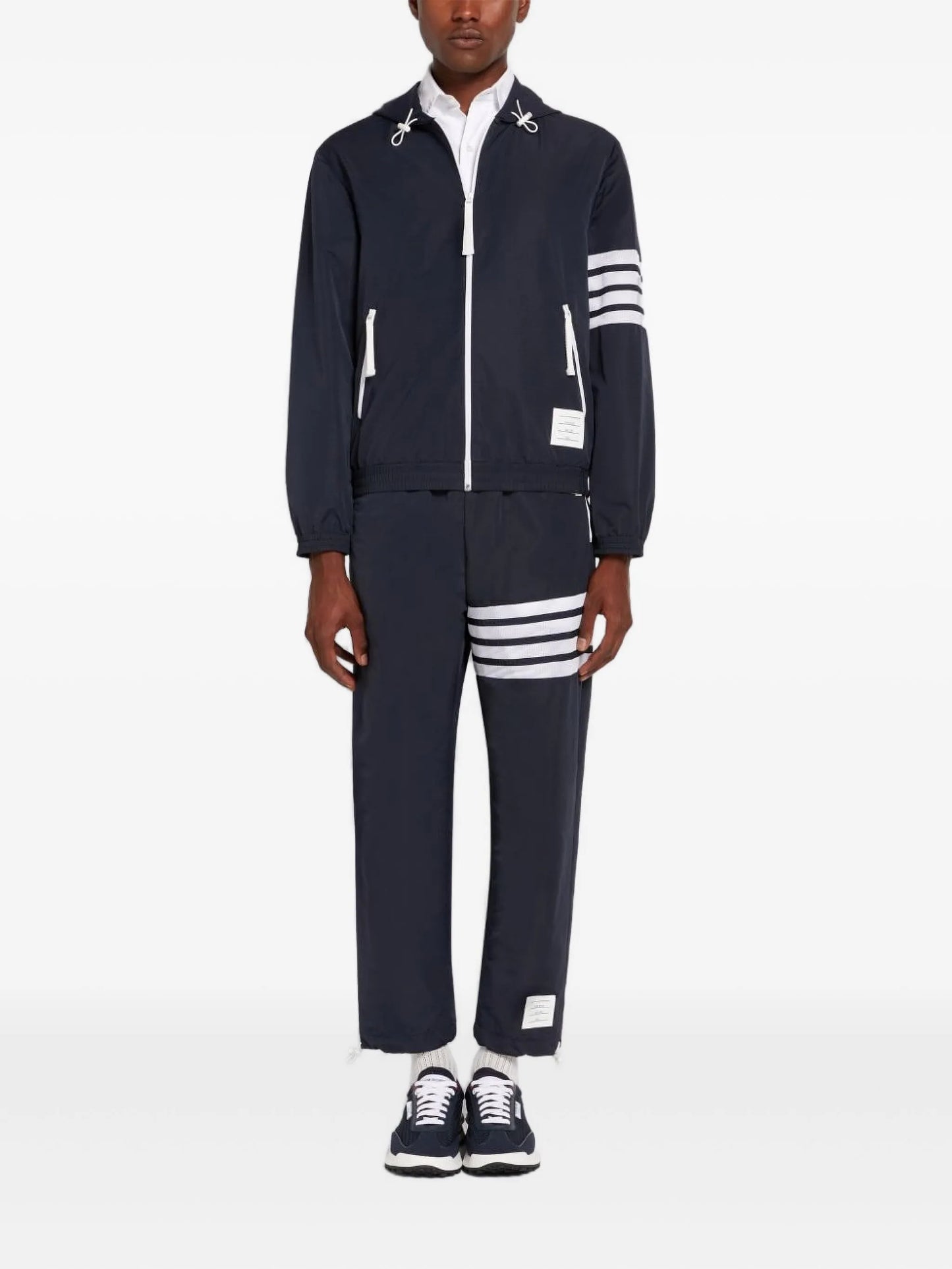 4-bar stripe track pants