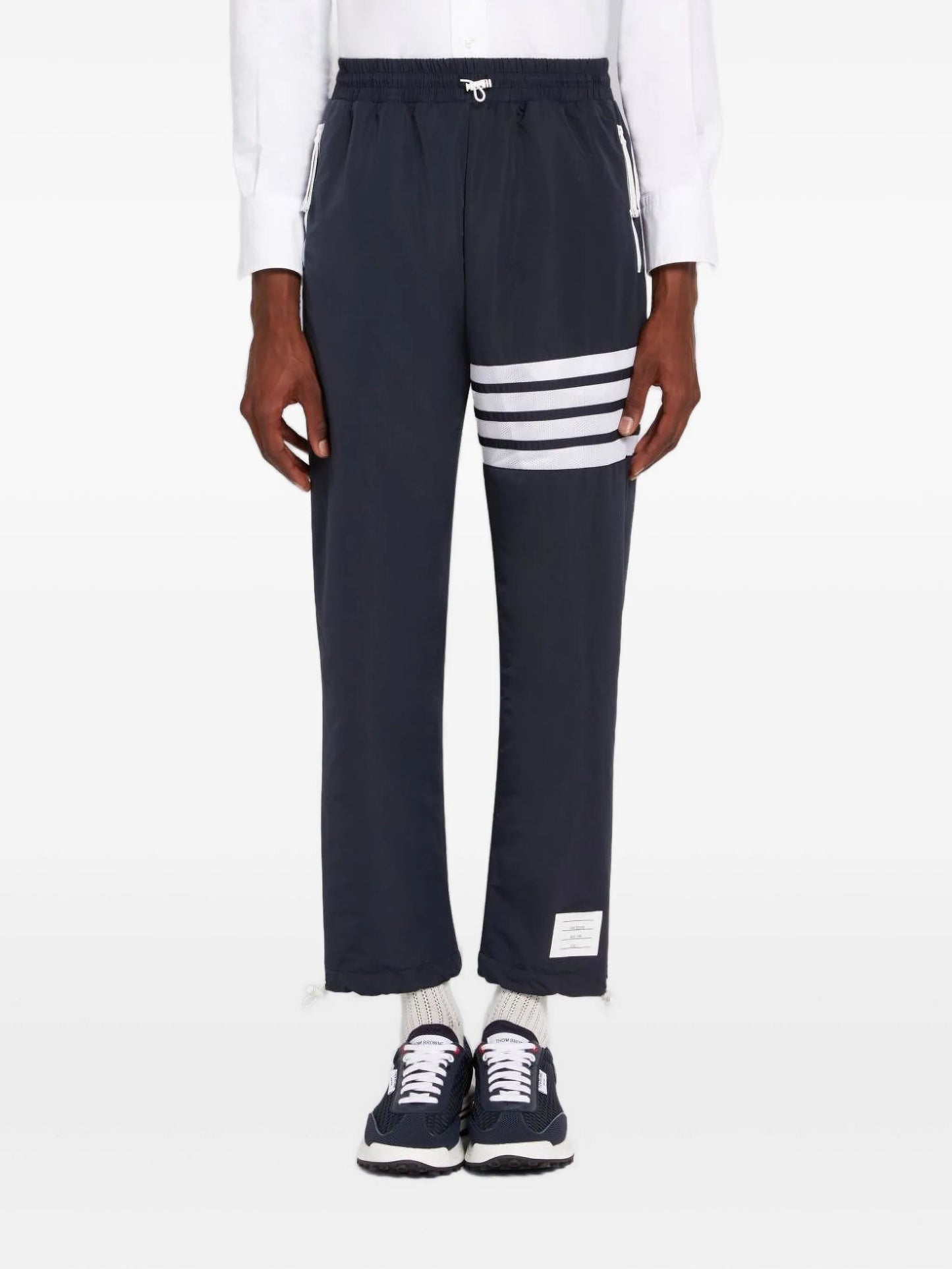 4-bar stripe track pants