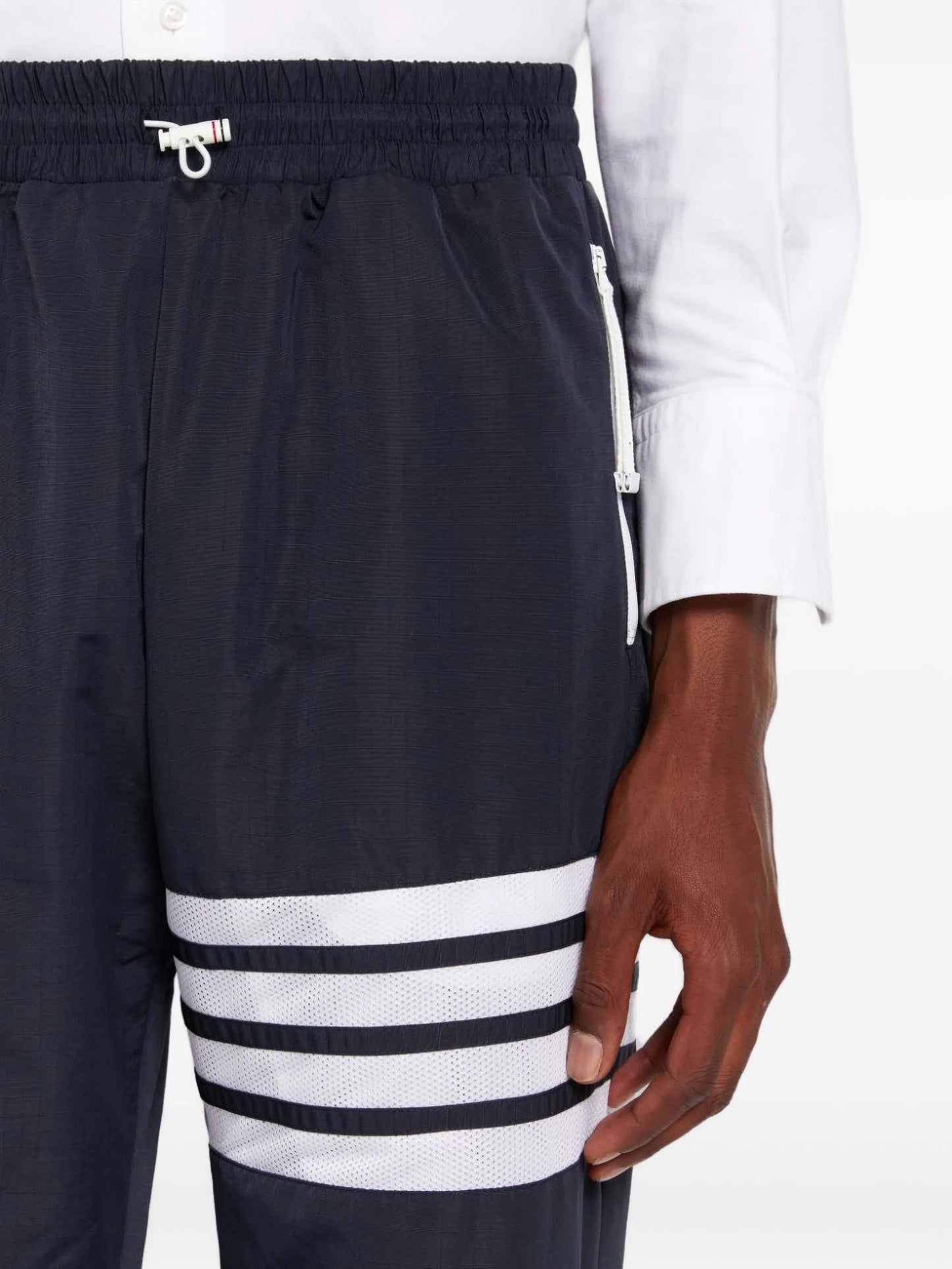 4-bar stripe track pants