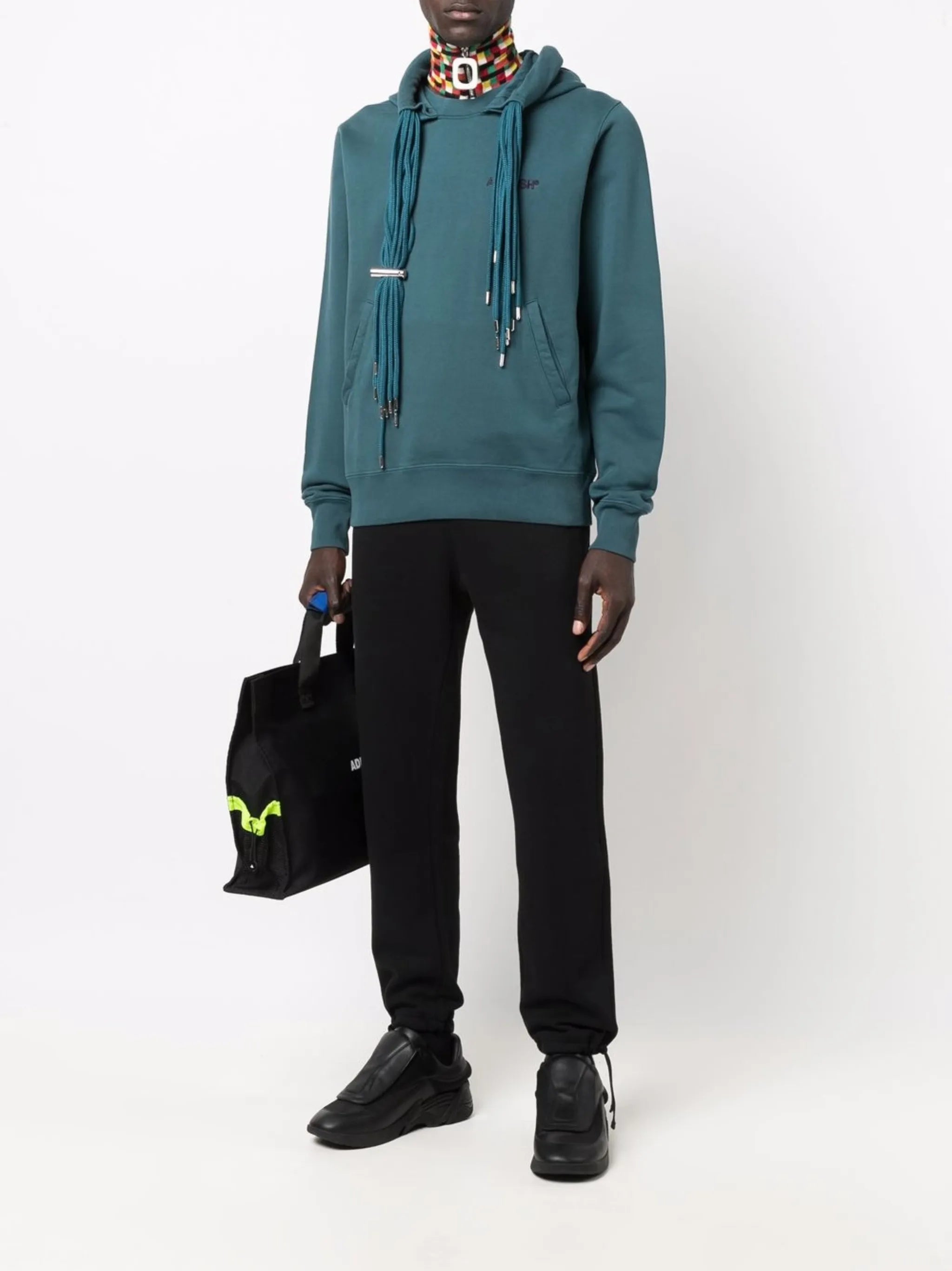 multicord hooded sweatshirt