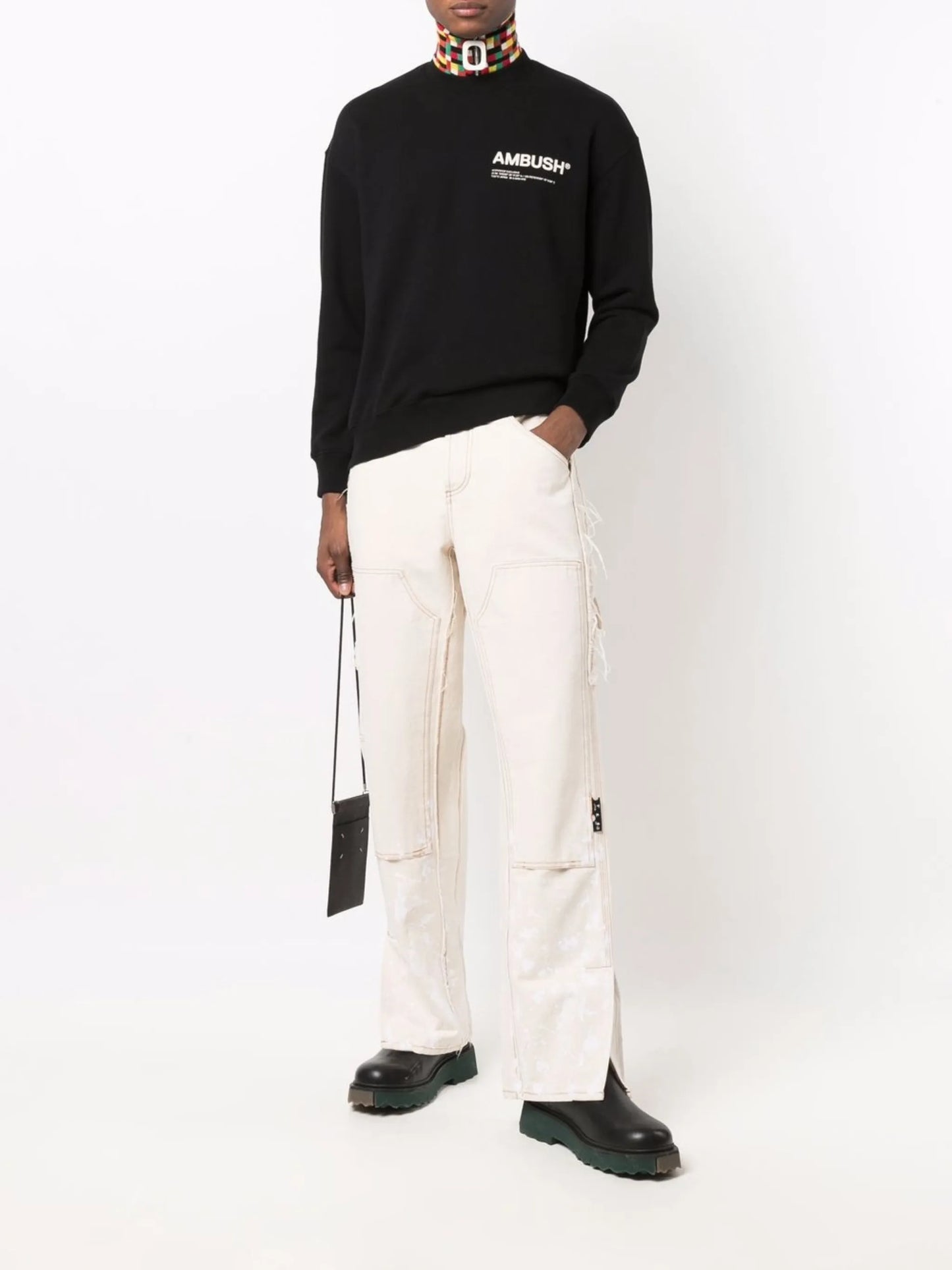 logo-print Workshop sweatshirt