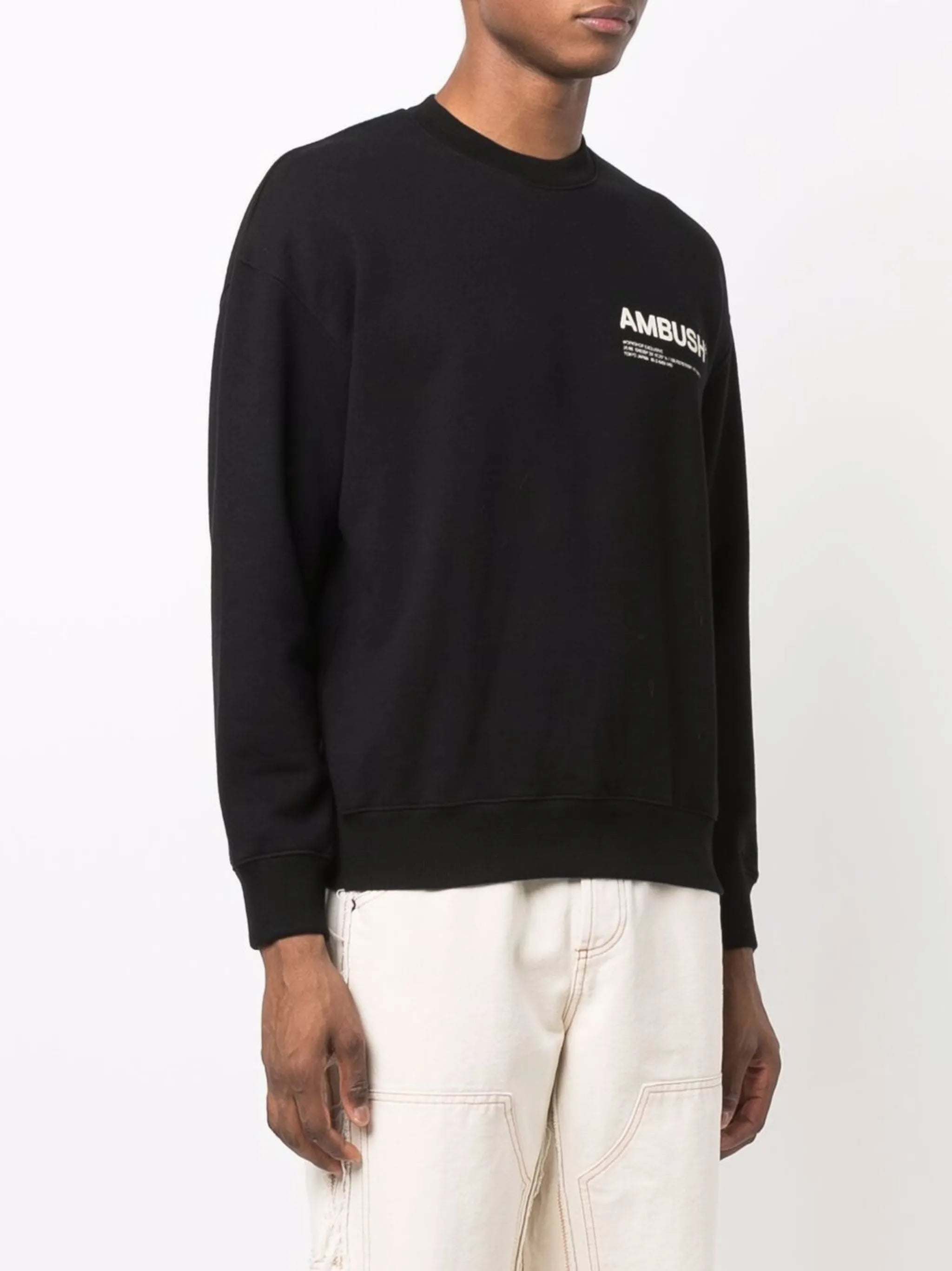 logo-print Workshop sweatshirt