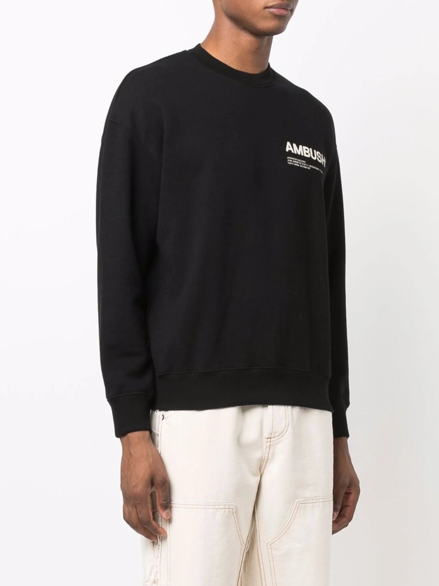 logo-print Workshop sweatshirt