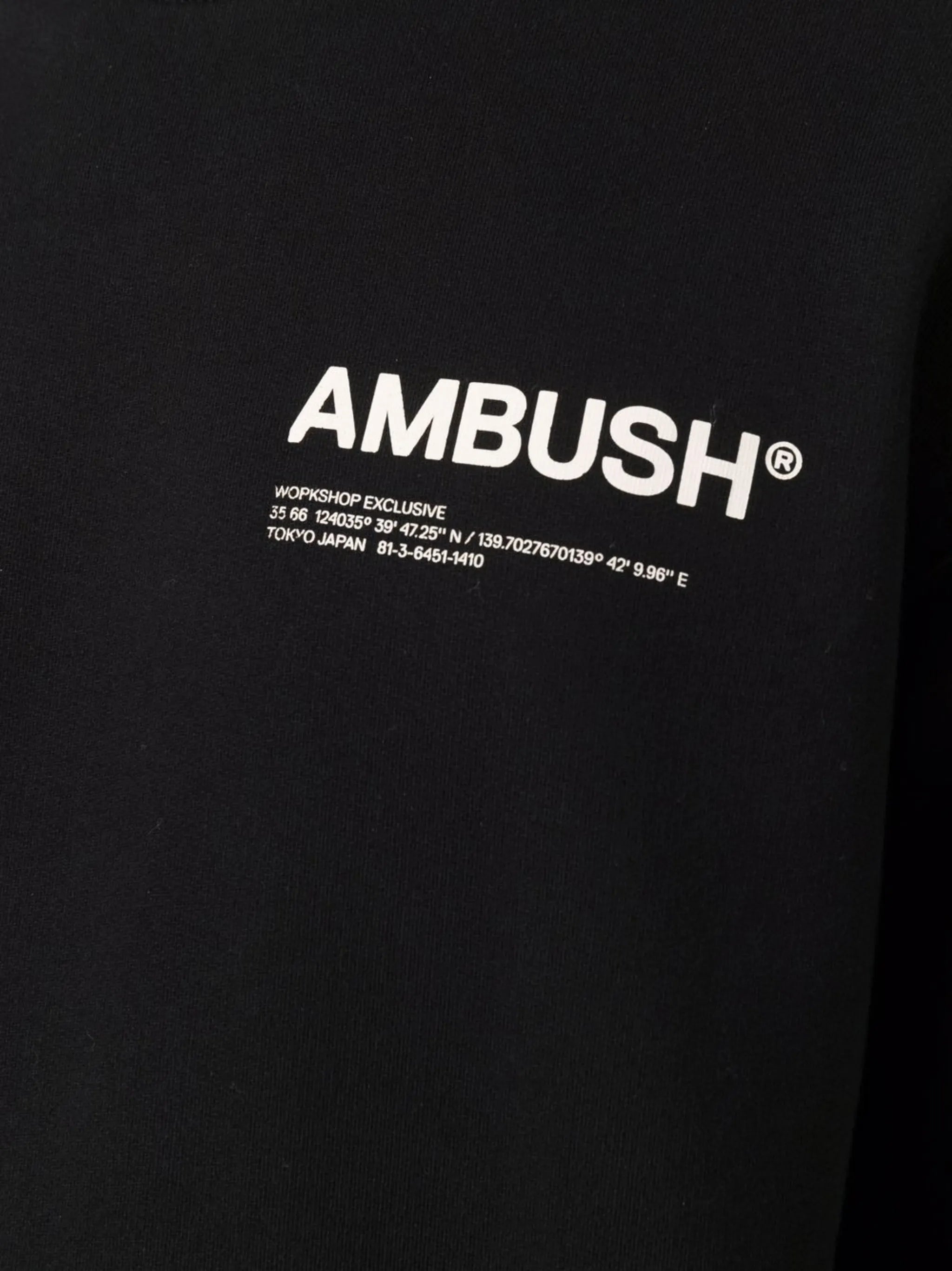 logo-print Workshop sweatshirt