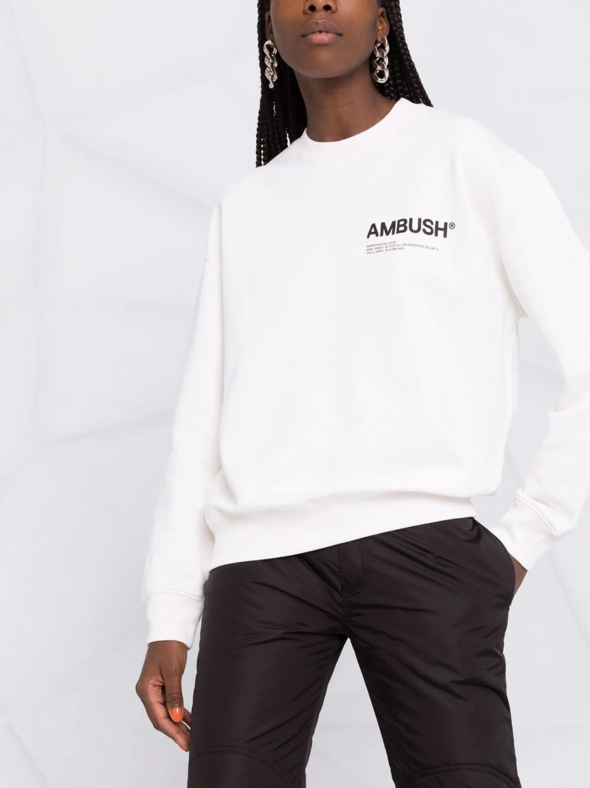 logo-print sweatshirt