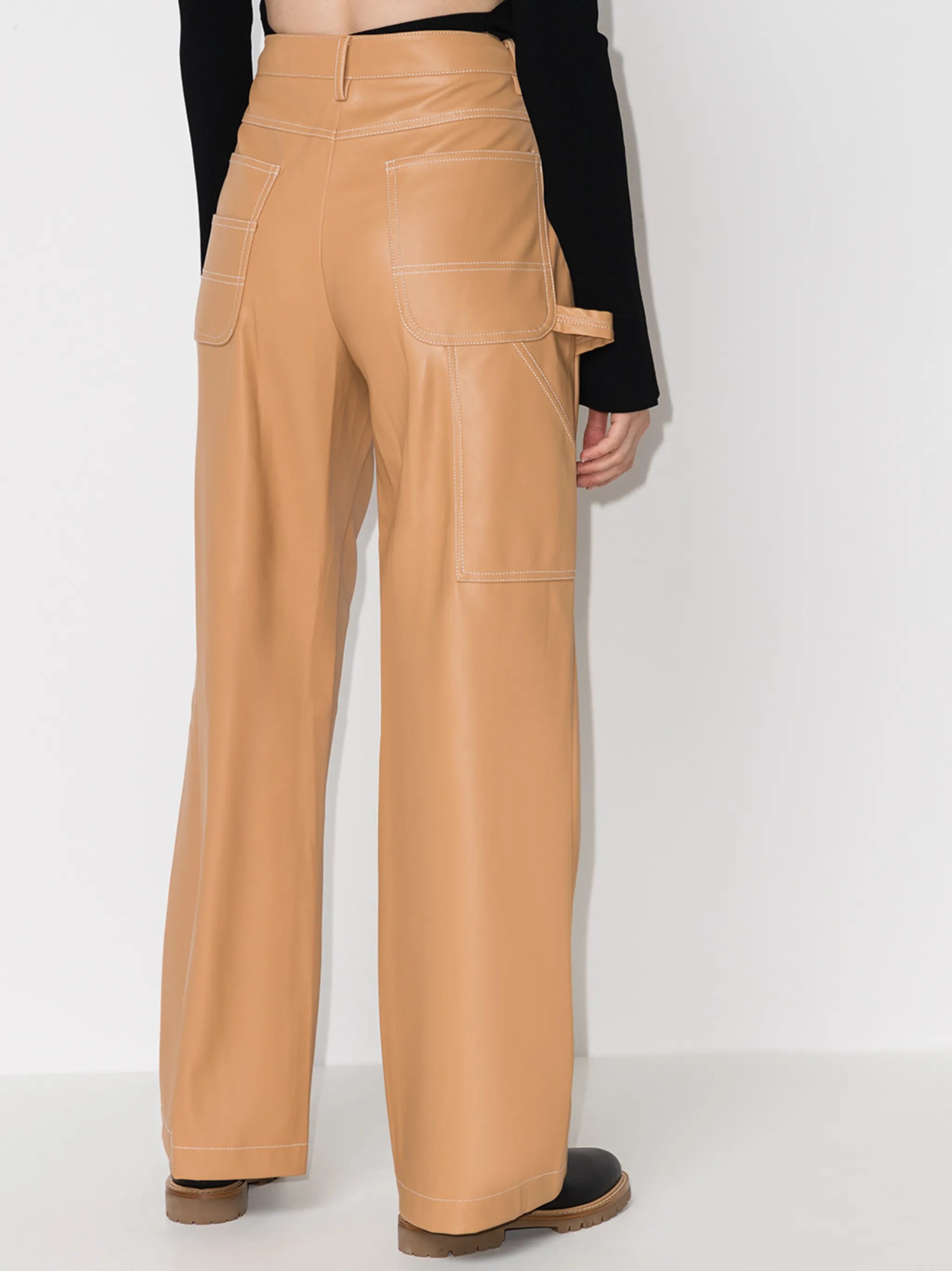 Domino wide-leg trousers