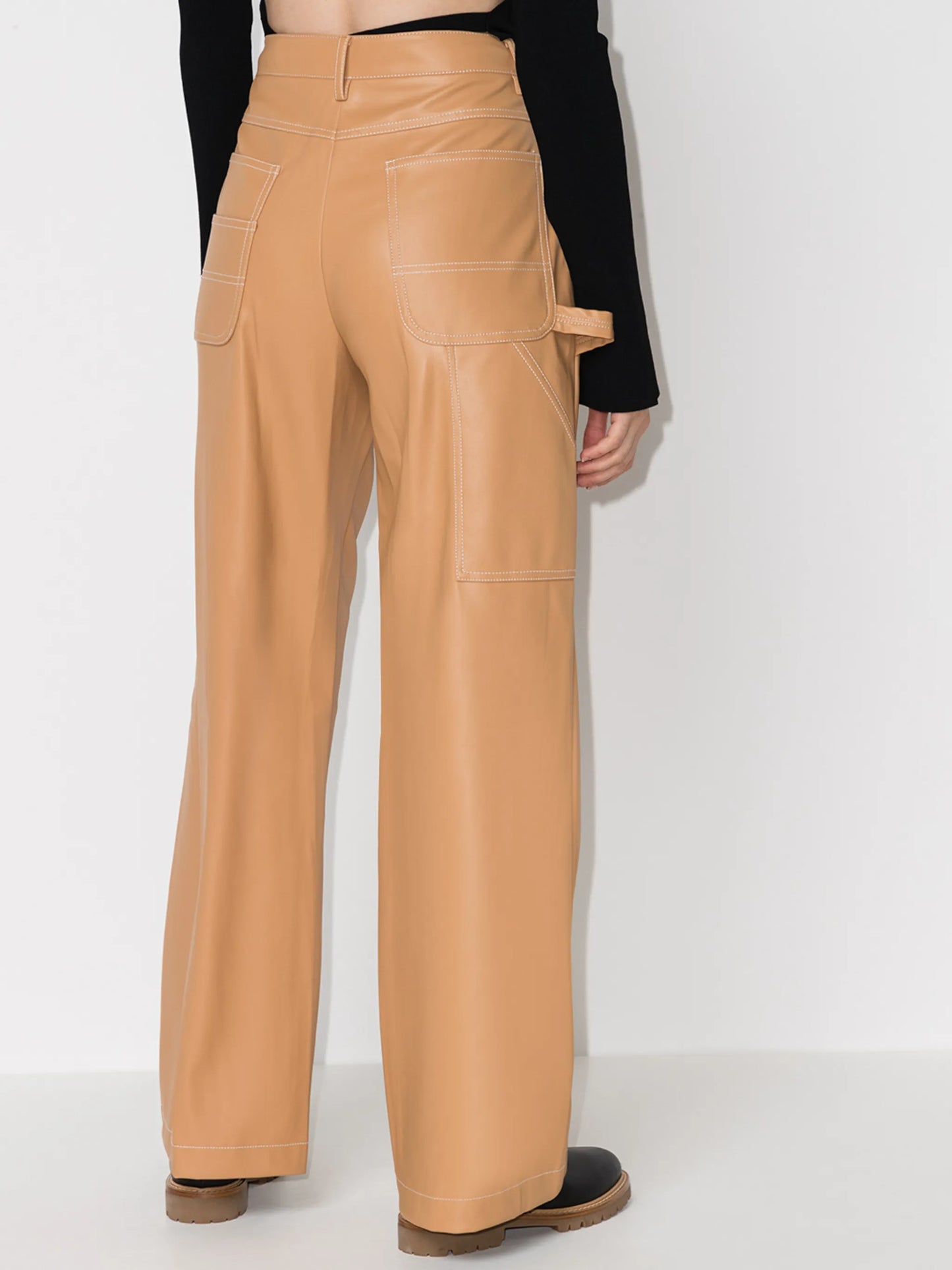 Domino wide-leg trousers