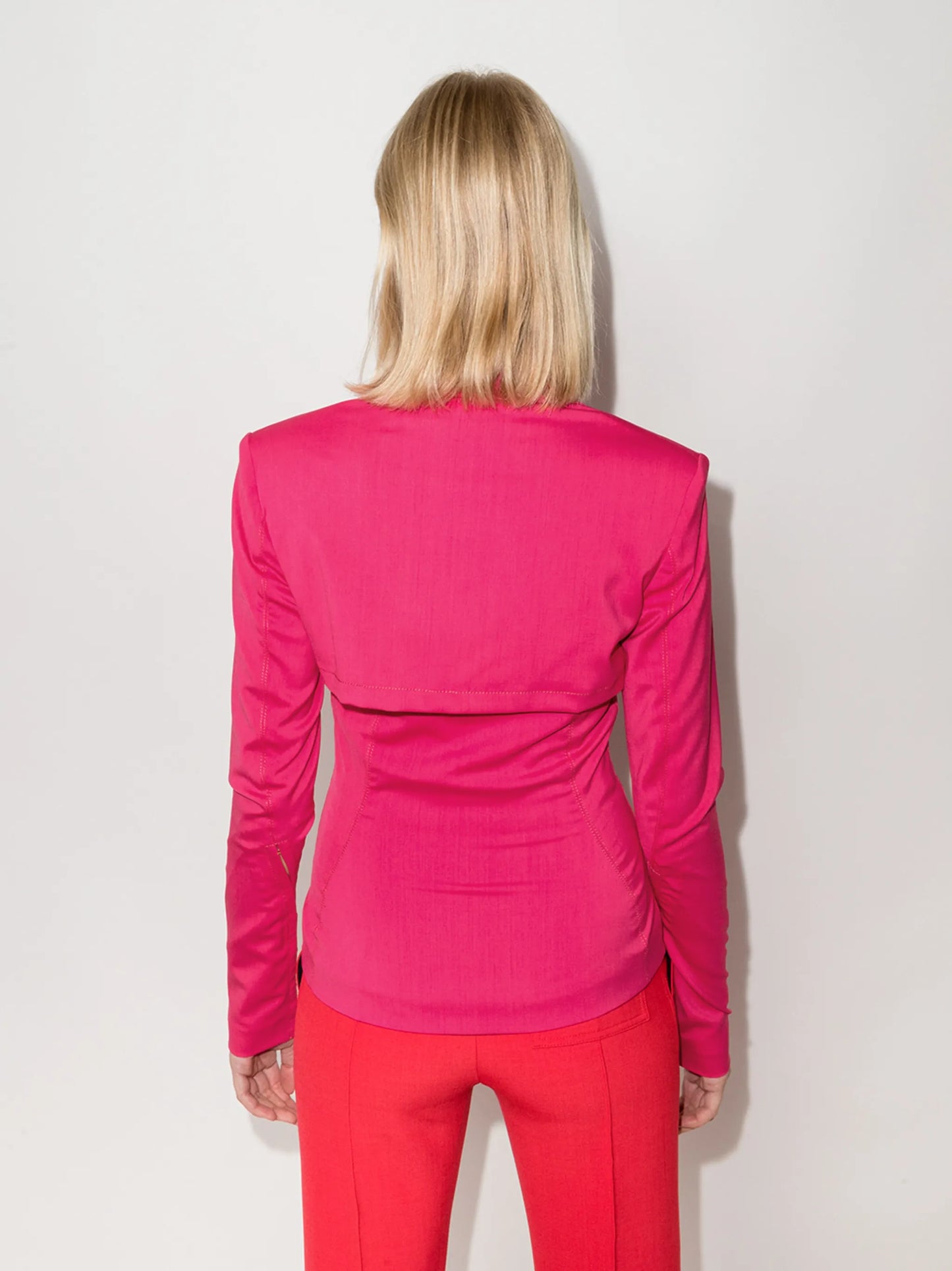 Le Veste fitted blazer shirt
