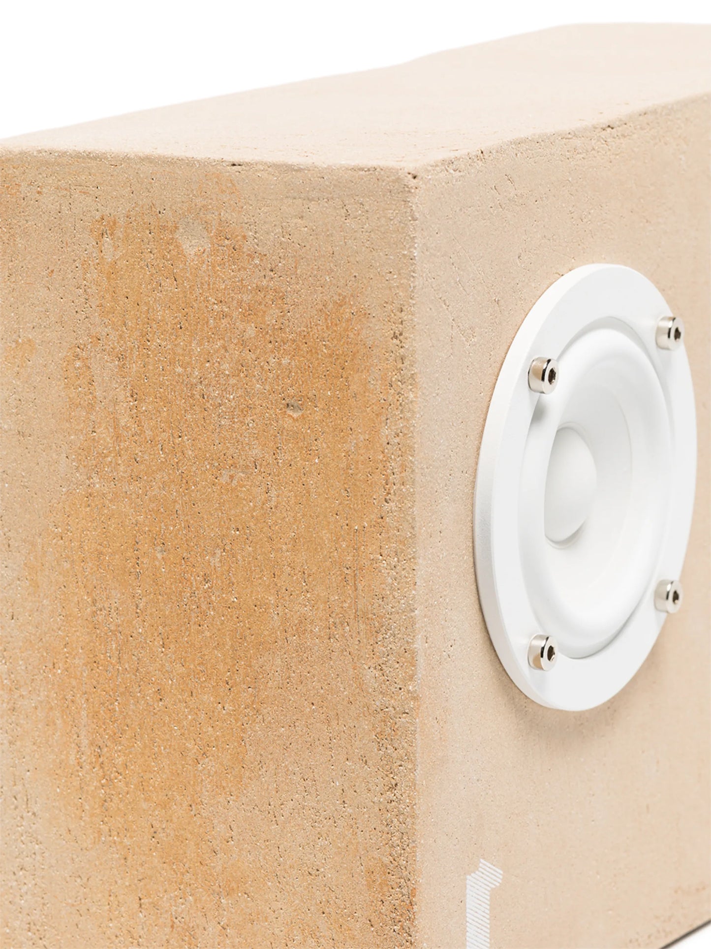 Neutral Small Stoneware Speaker