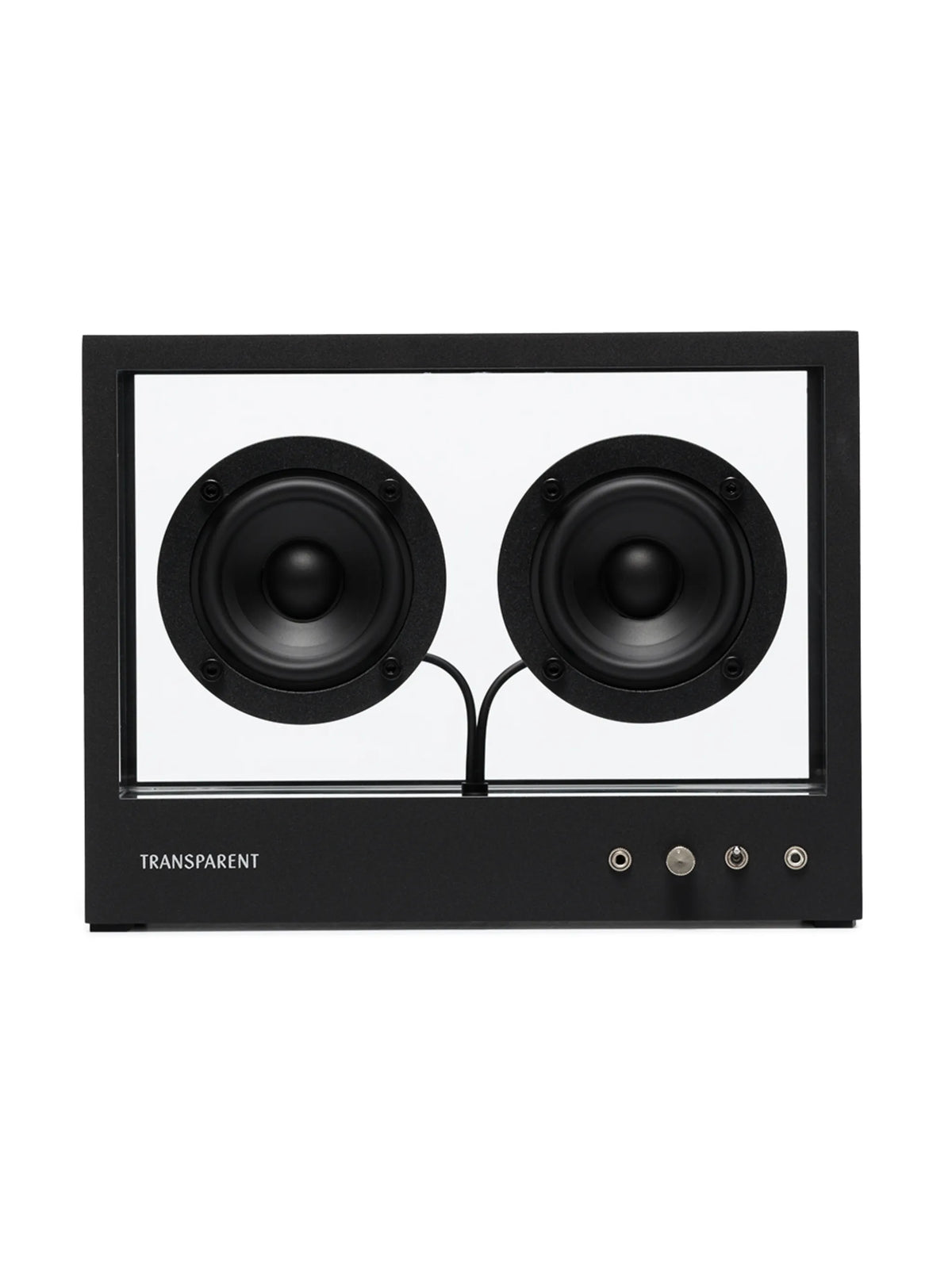 small transparent speaker