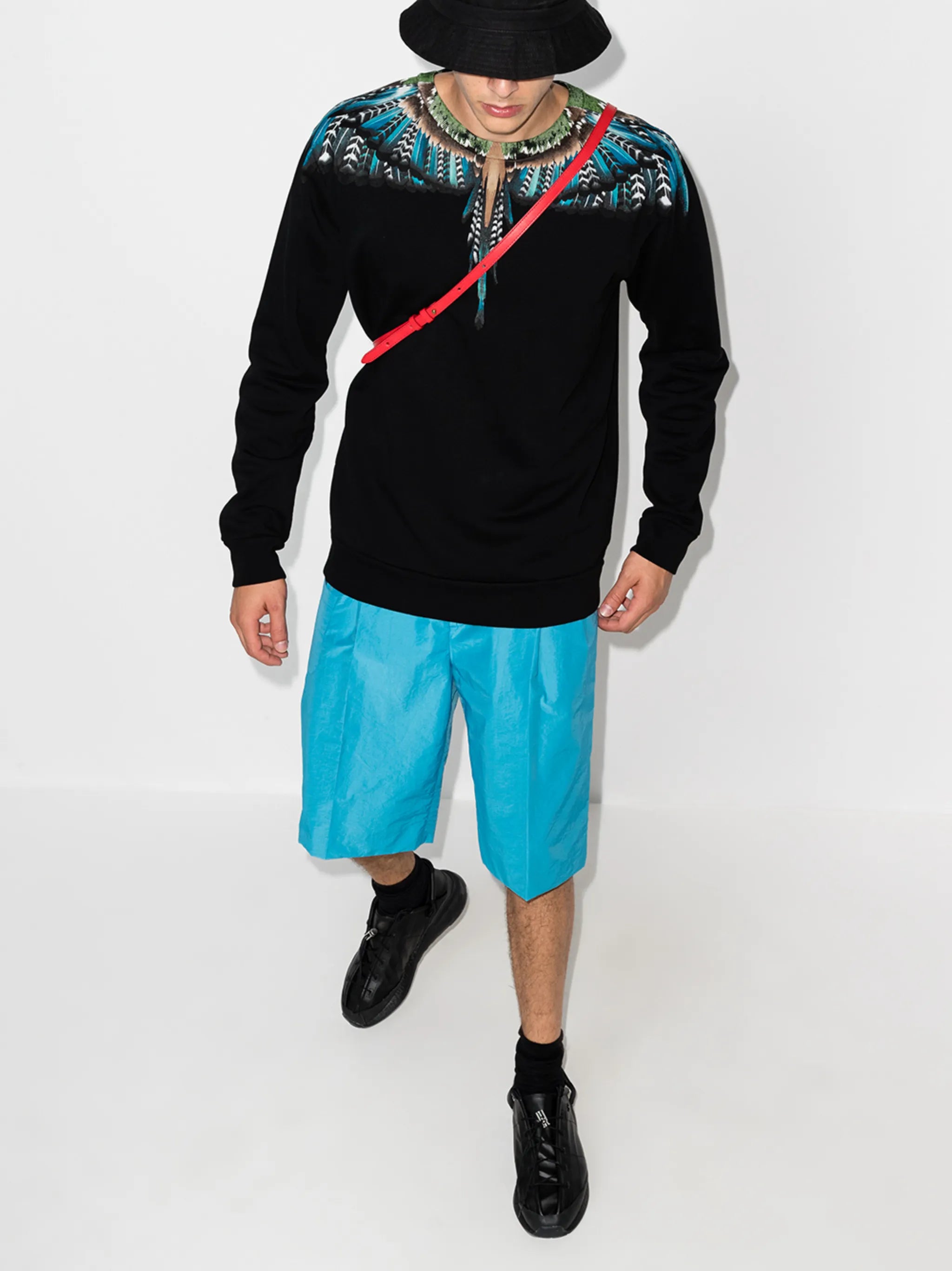 Grizzly Wings crew-neck sweatshirt