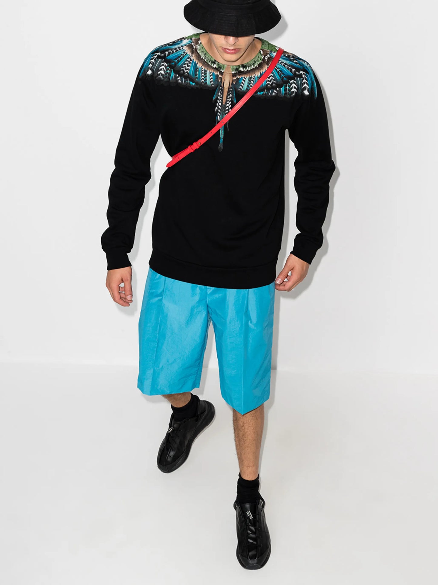 Grizzly Wings crew-neck sweatshirt