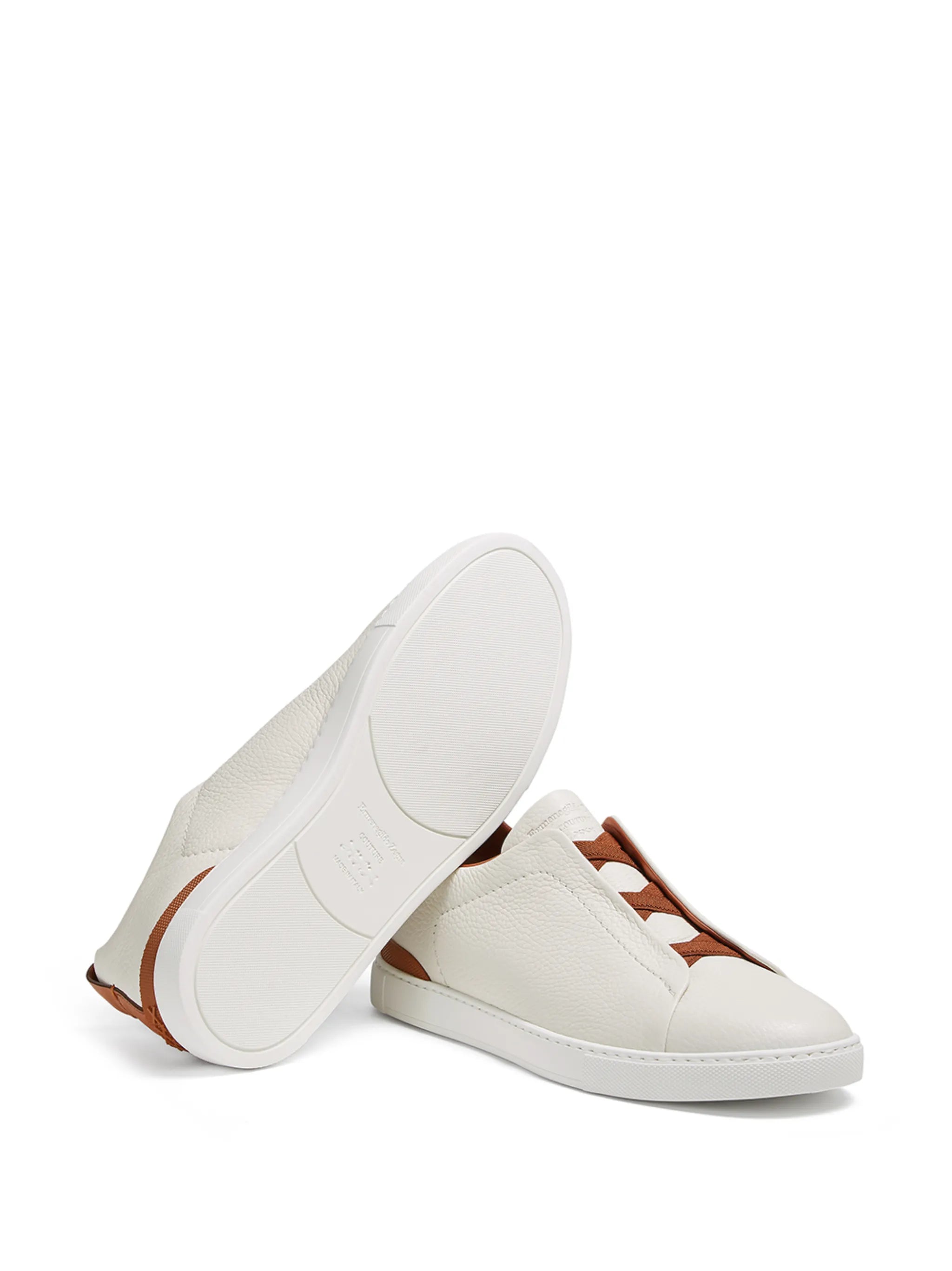 low-top slip-on sneakers