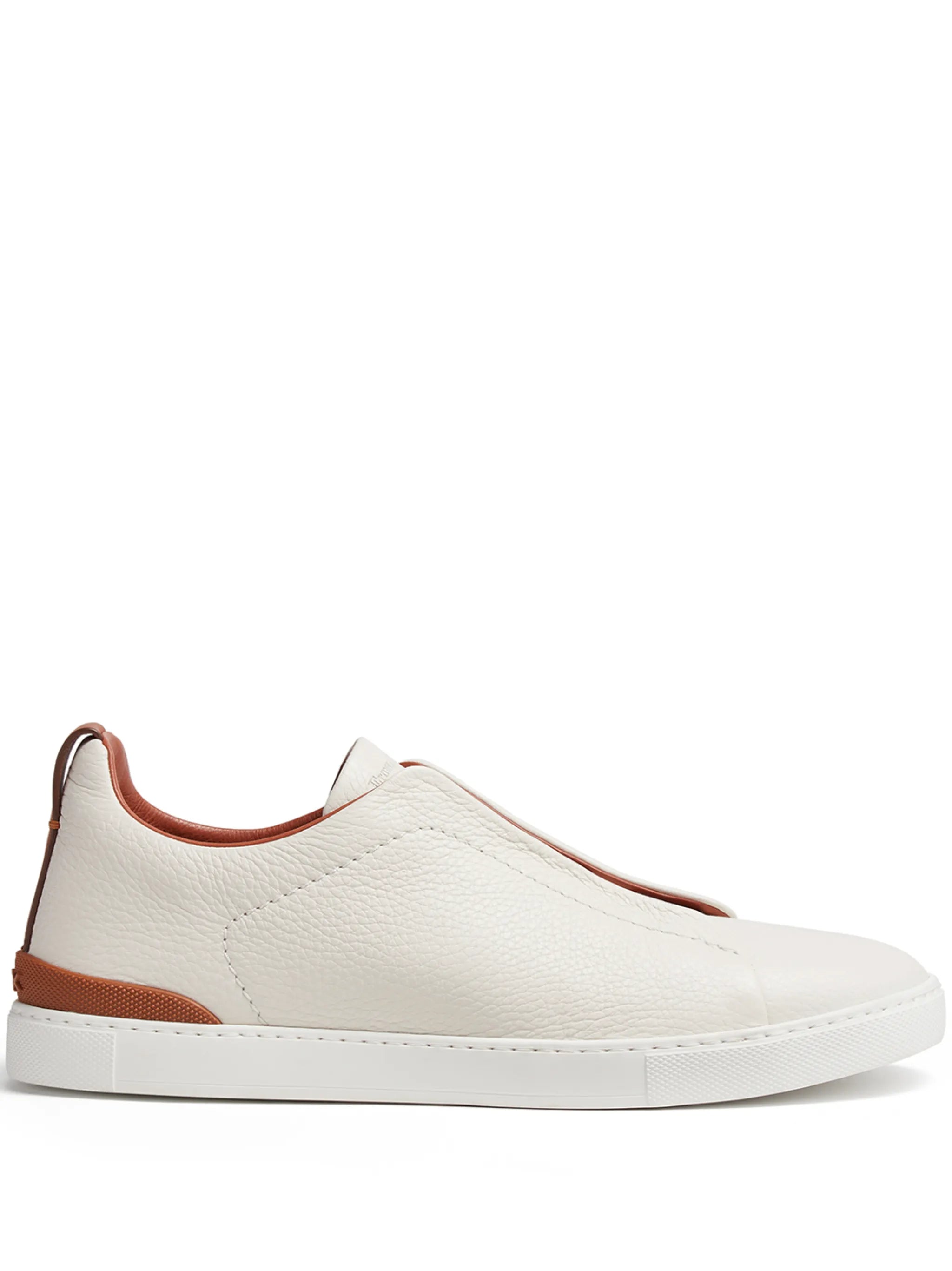 low-top slip-on sneakers