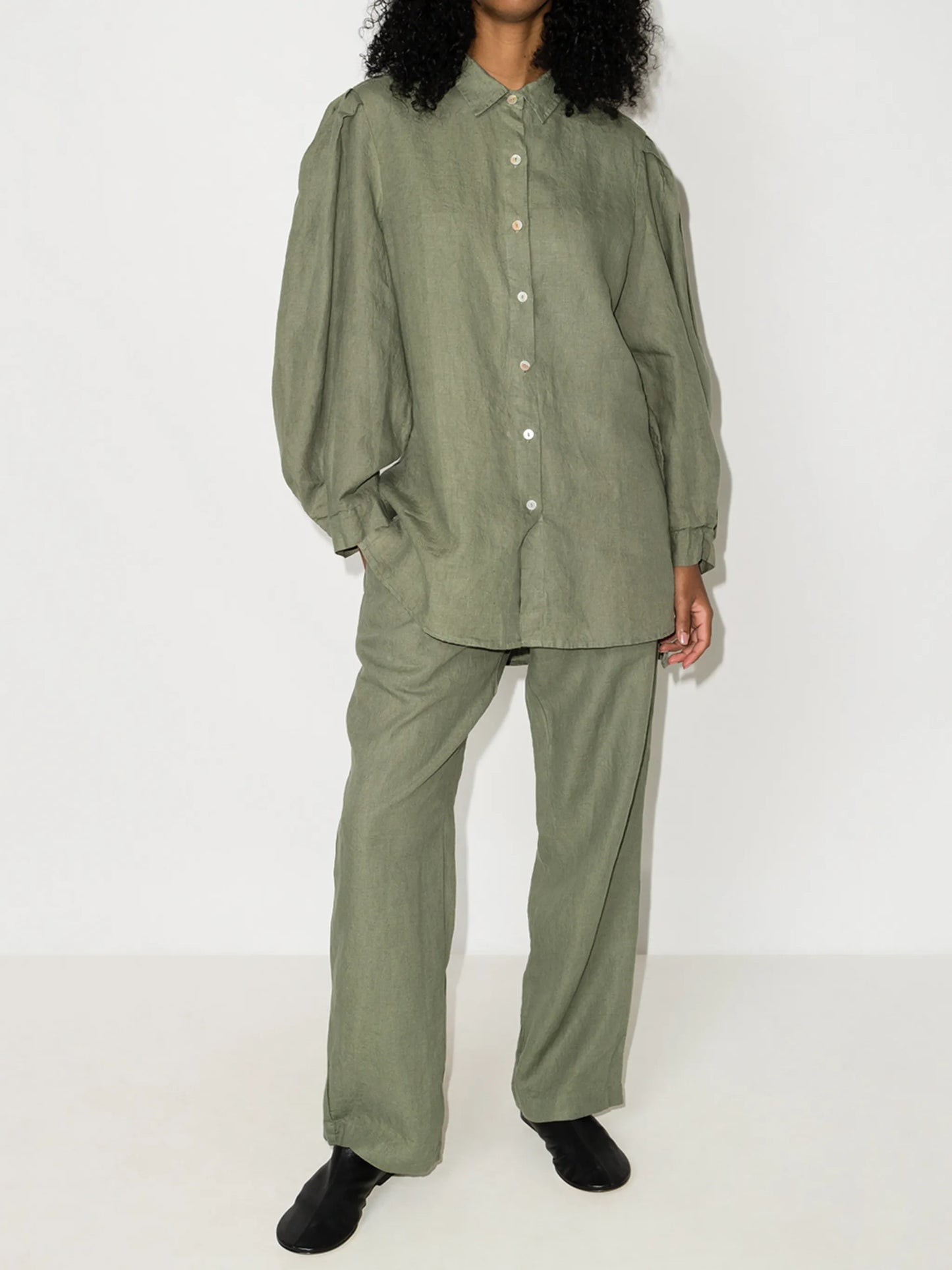 Florence linen pajama set