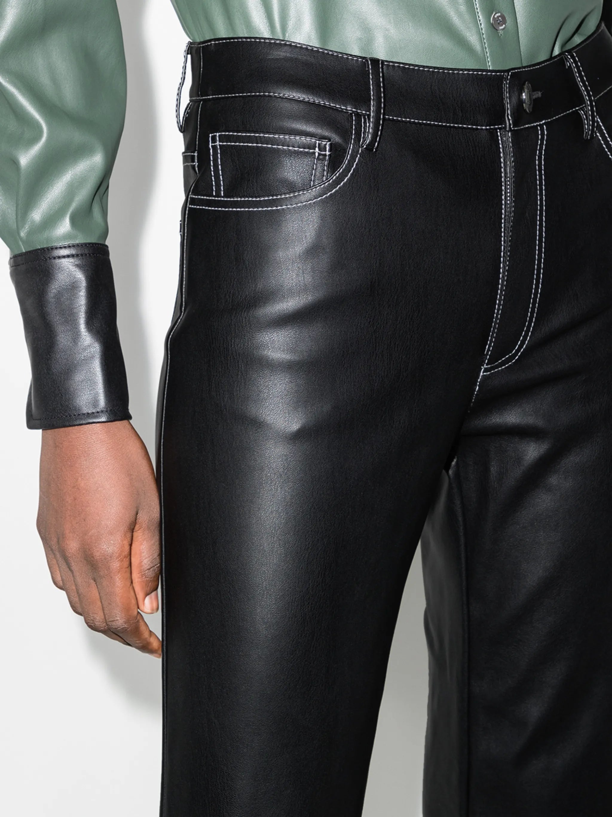 Elliot straight-leg trousers