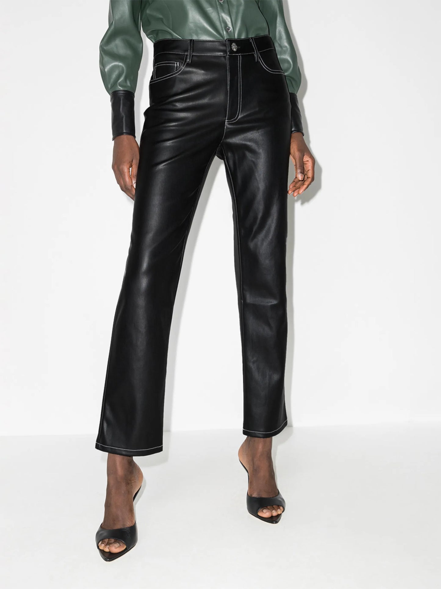 Elliot straight-leg trousers