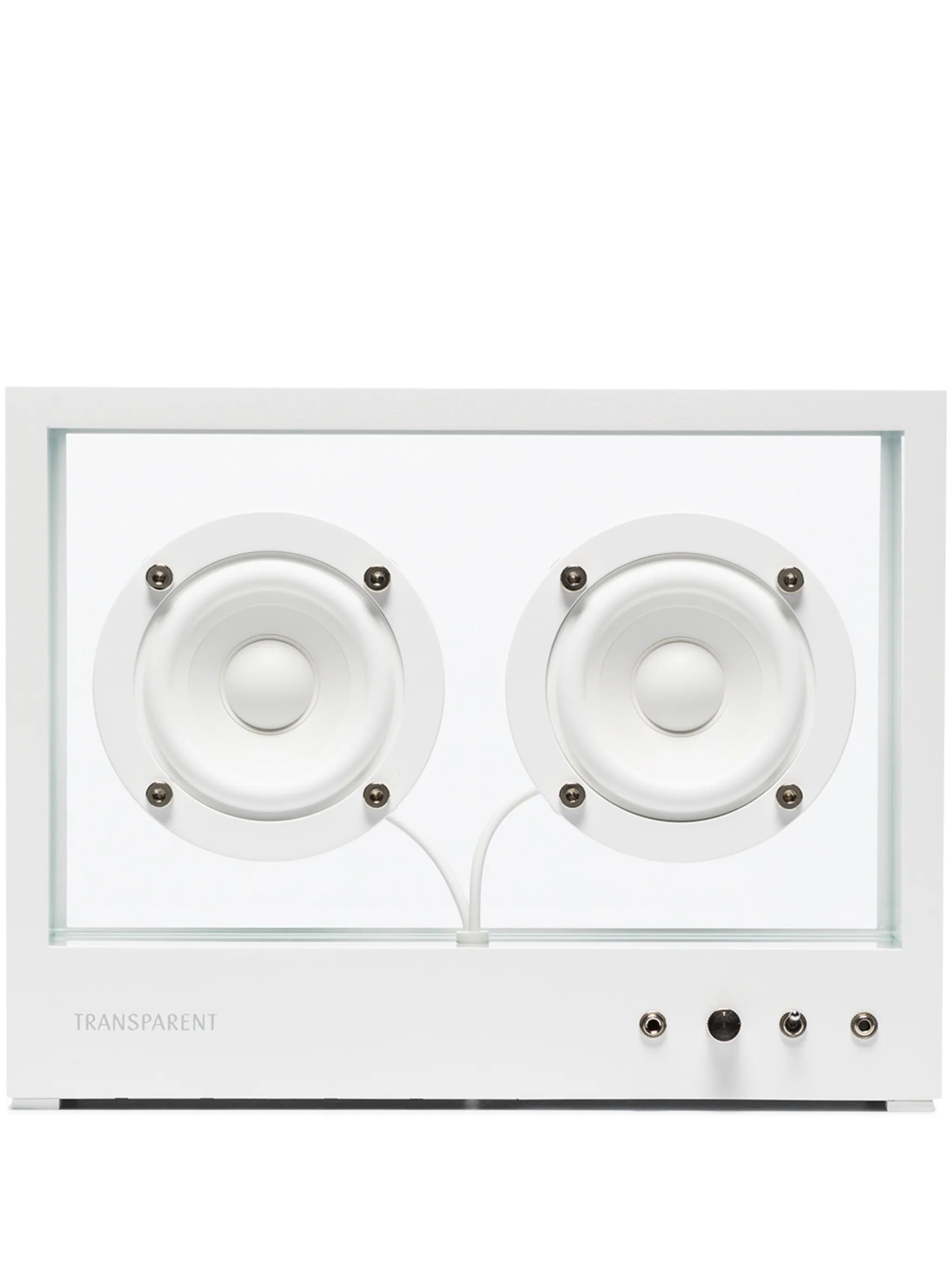 small transparent speaker