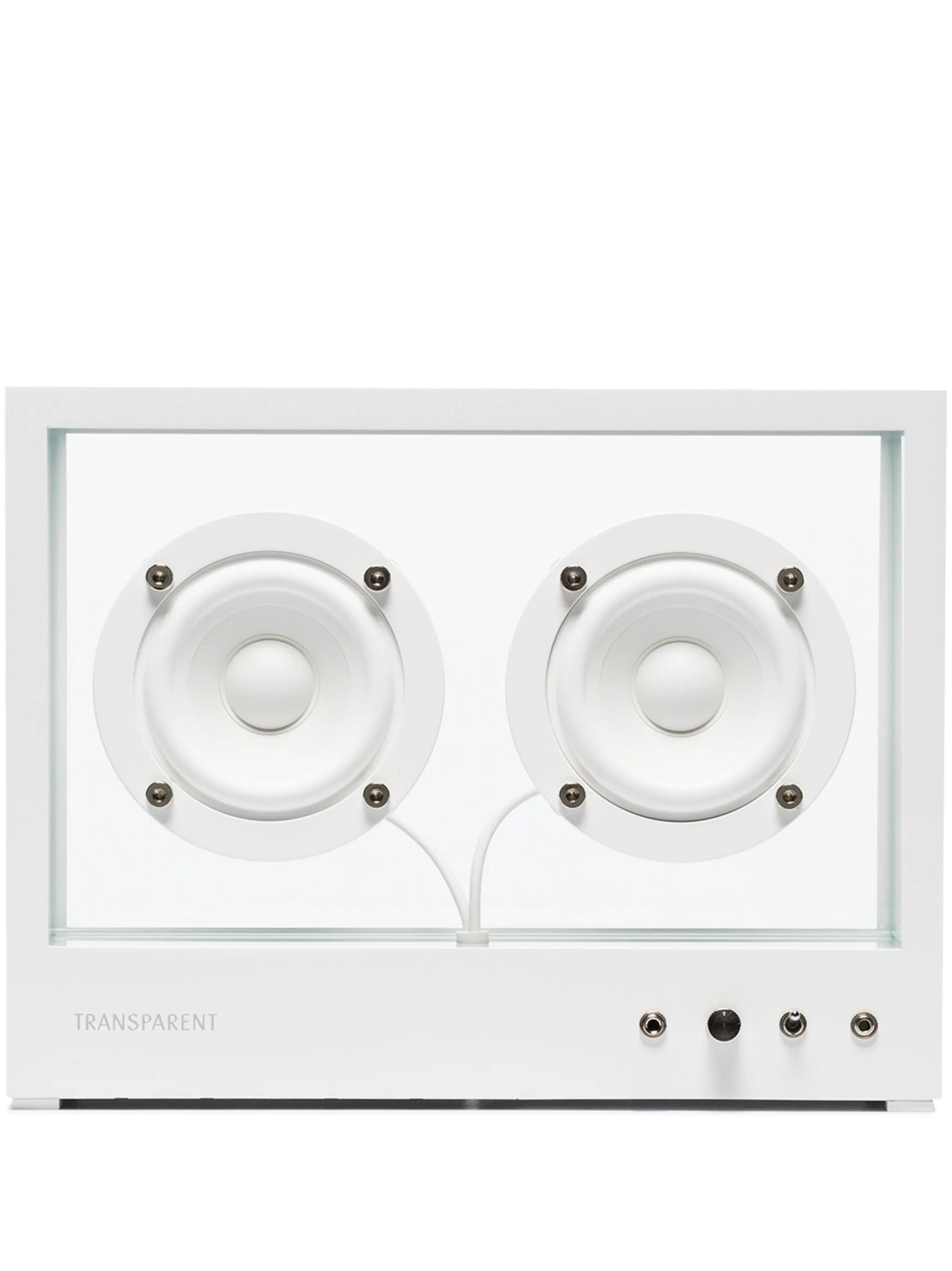 small transparent speaker