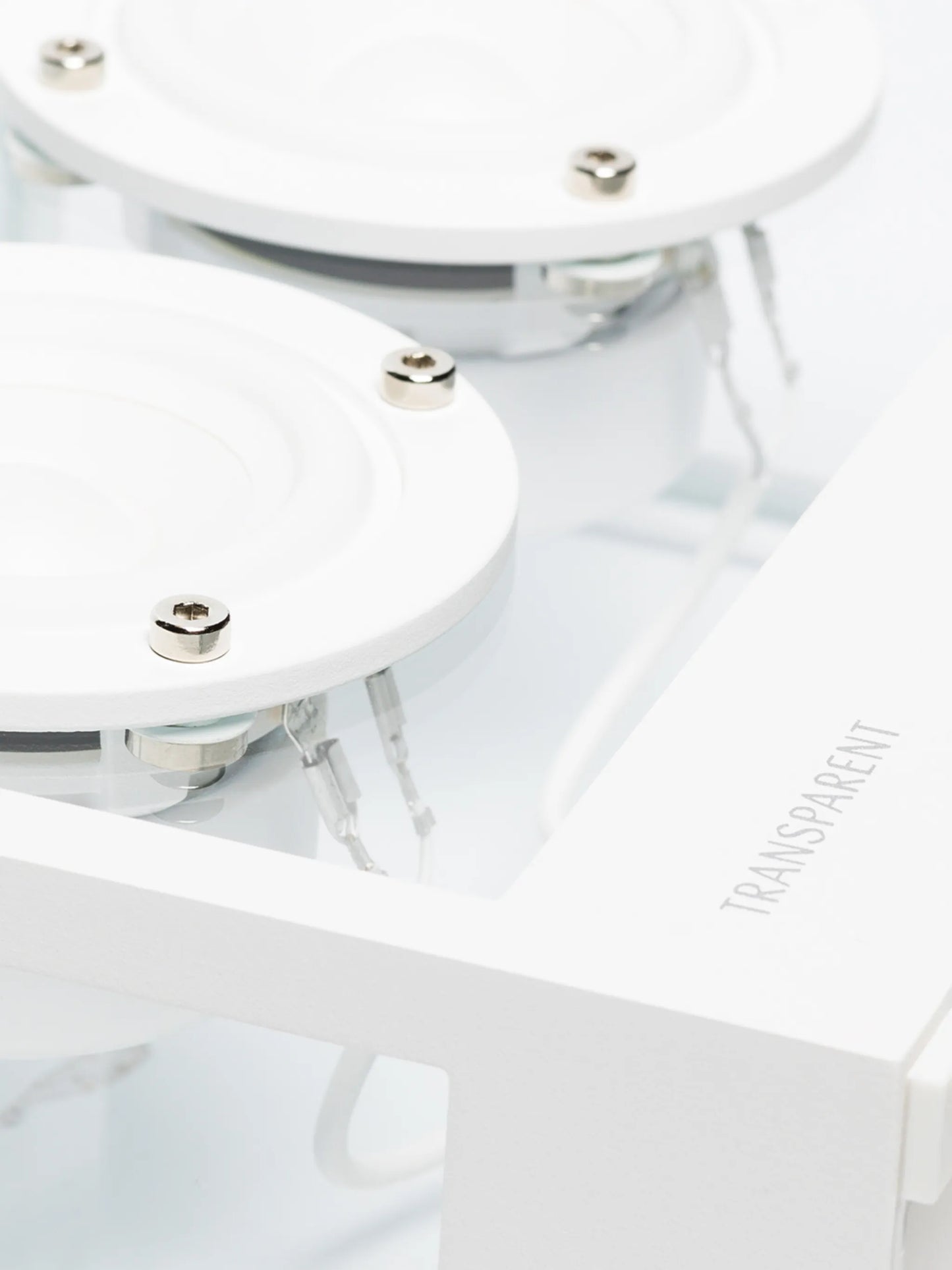 small transparent speaker