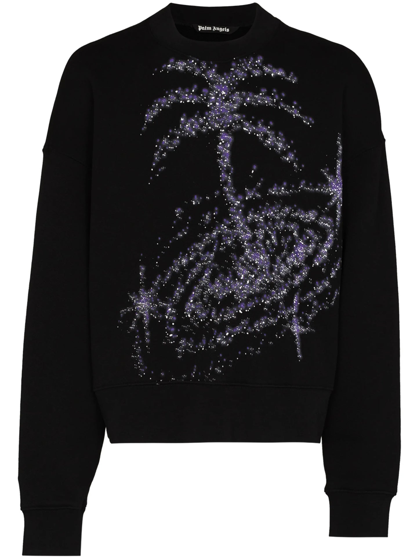 Printed cotton sweatshirt