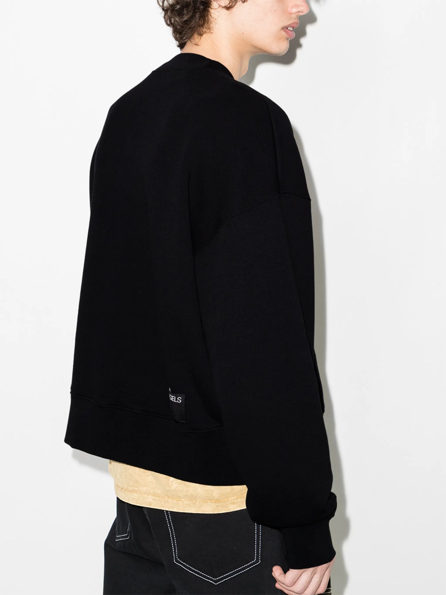 Printed cotton sweatshirt