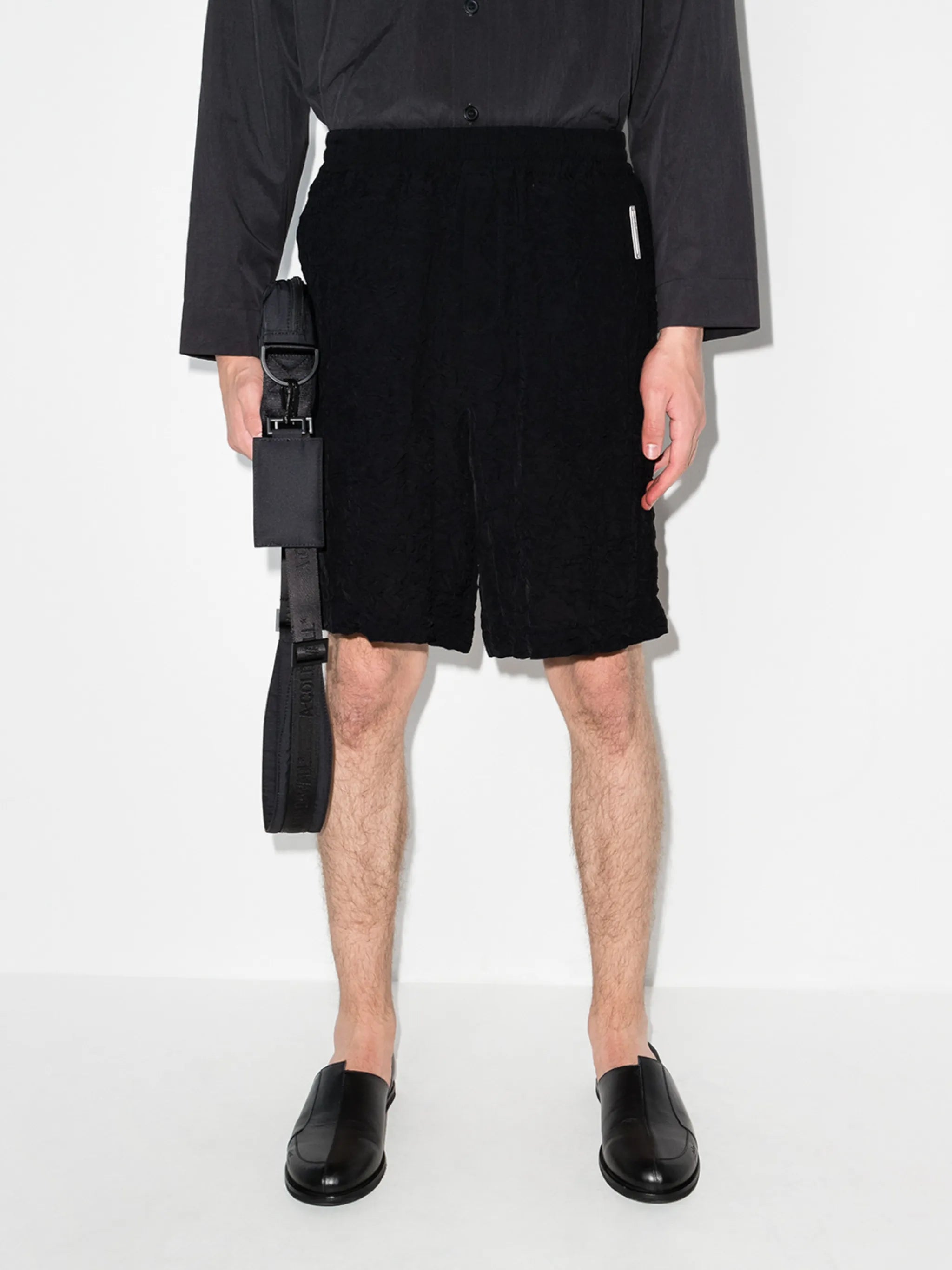 wrinkle heat finish shorts