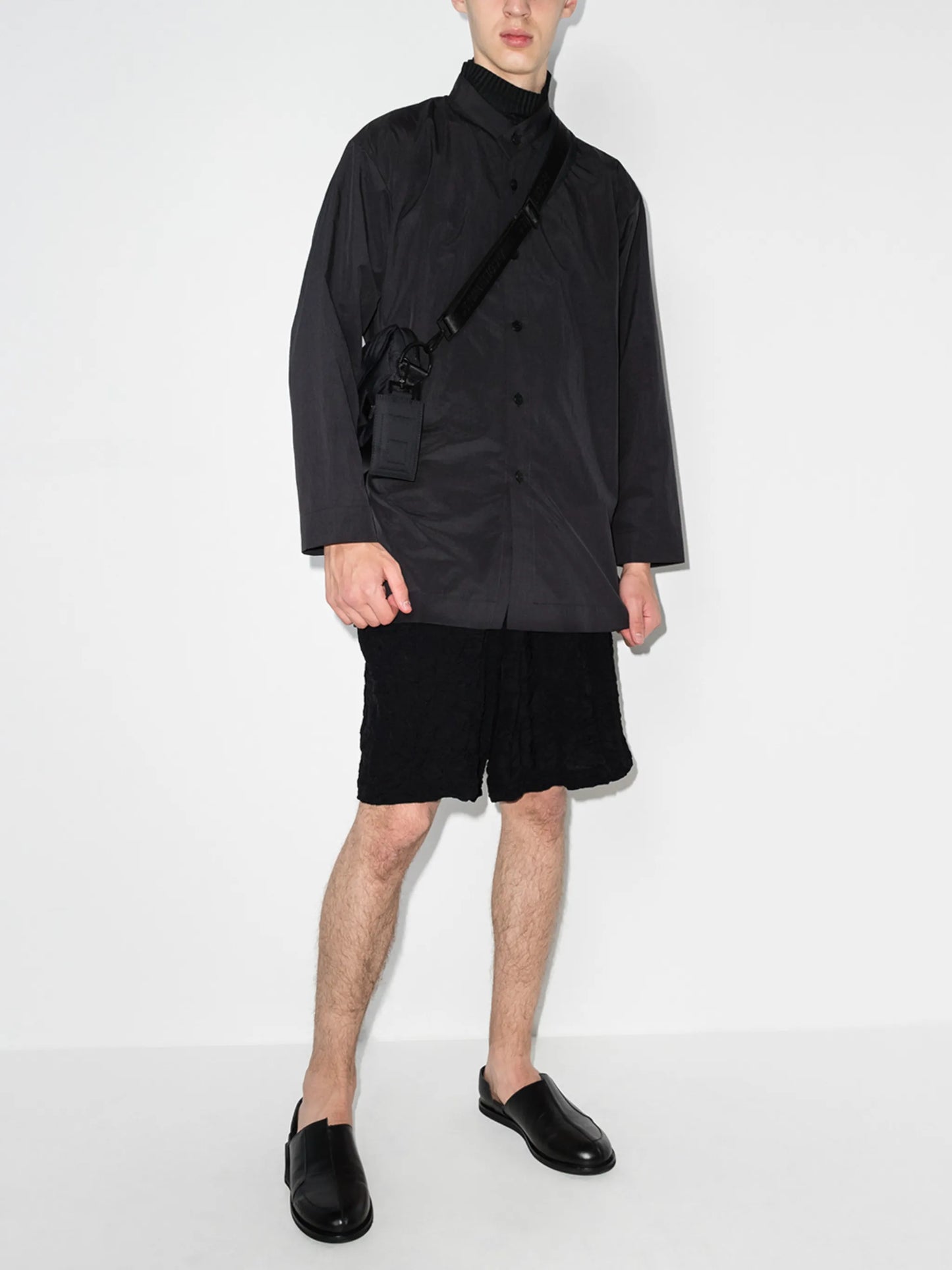 wrinkle heat finish shorts