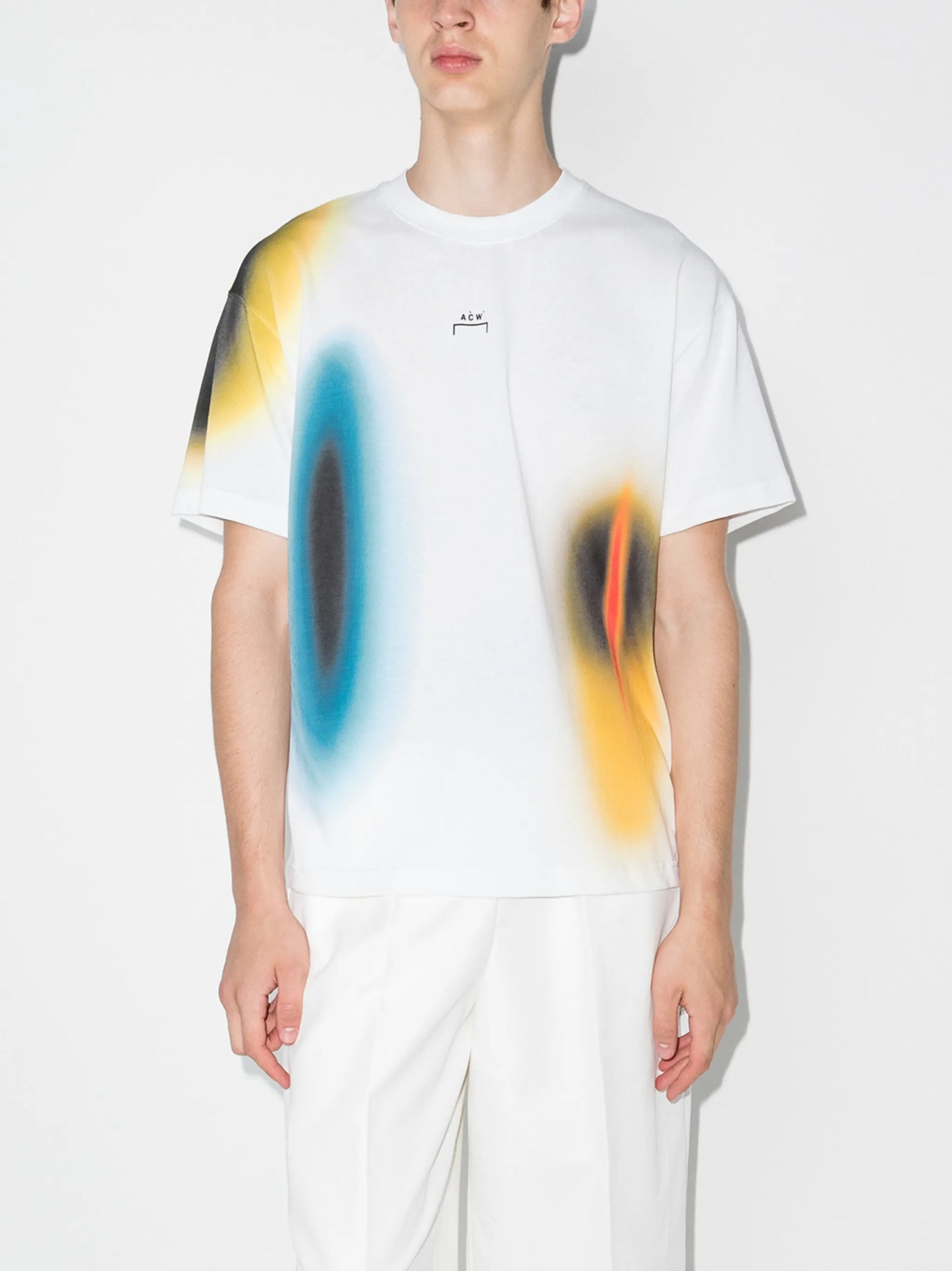 Hypergraphic-print T-shirt