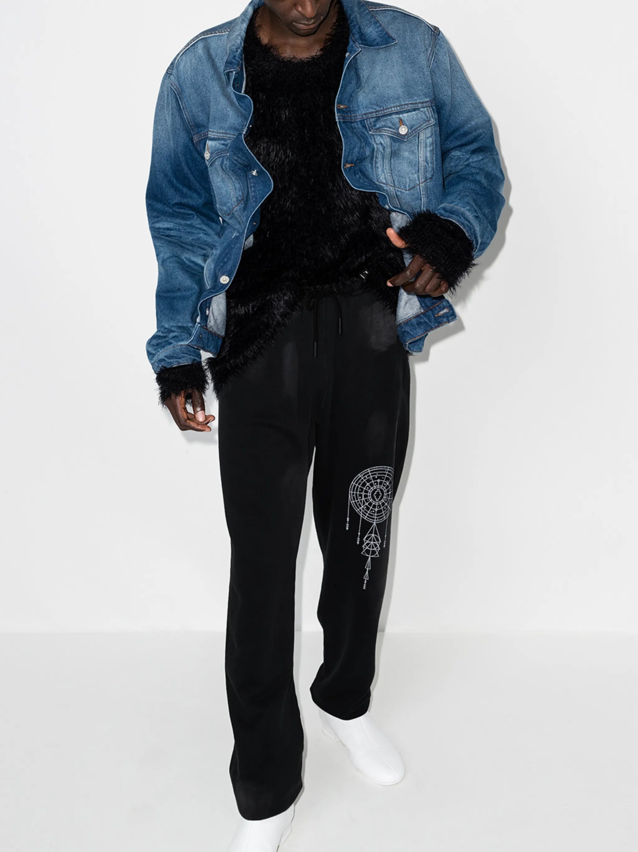 Dreamcatcher print track pants