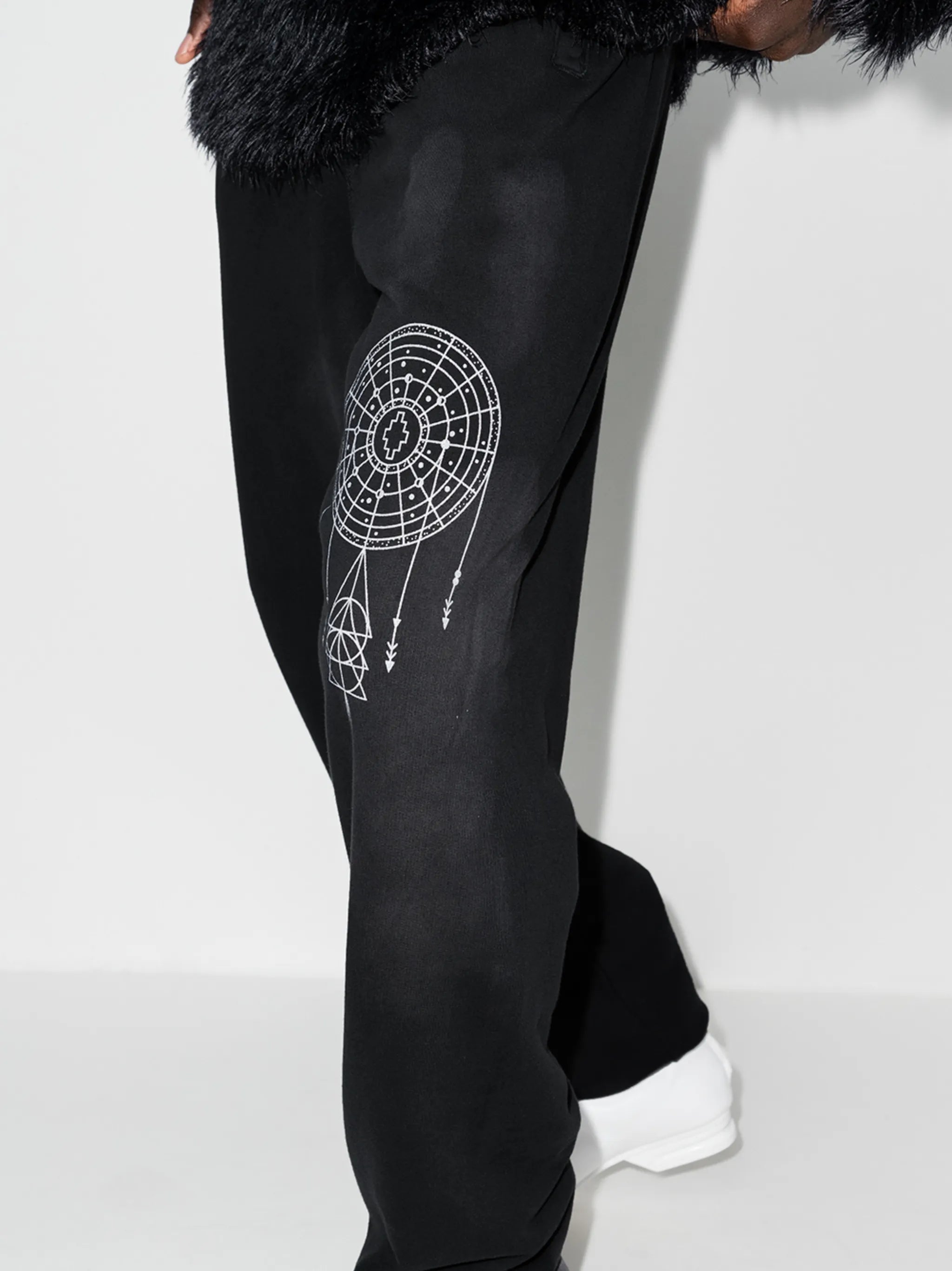 Dreamcatcher print track pants