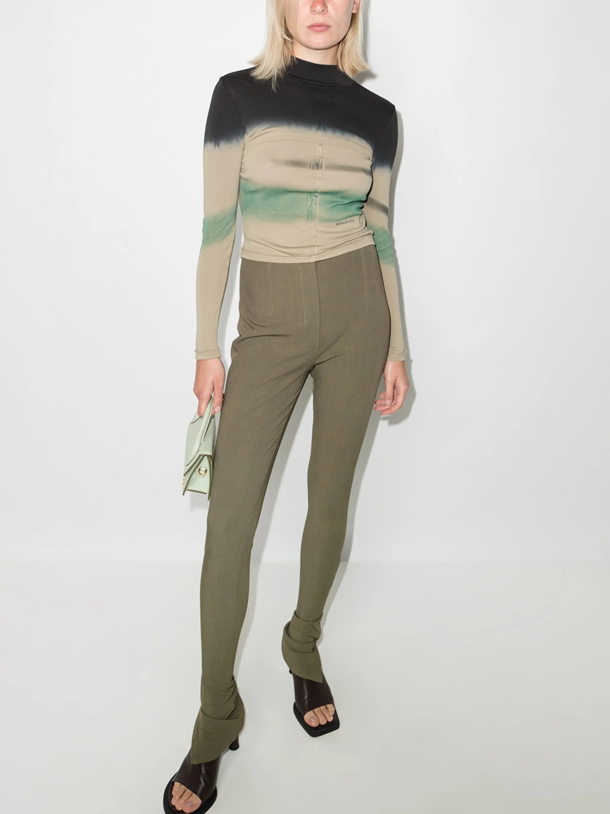 Le Pantalon Obiou slit-leg trousers