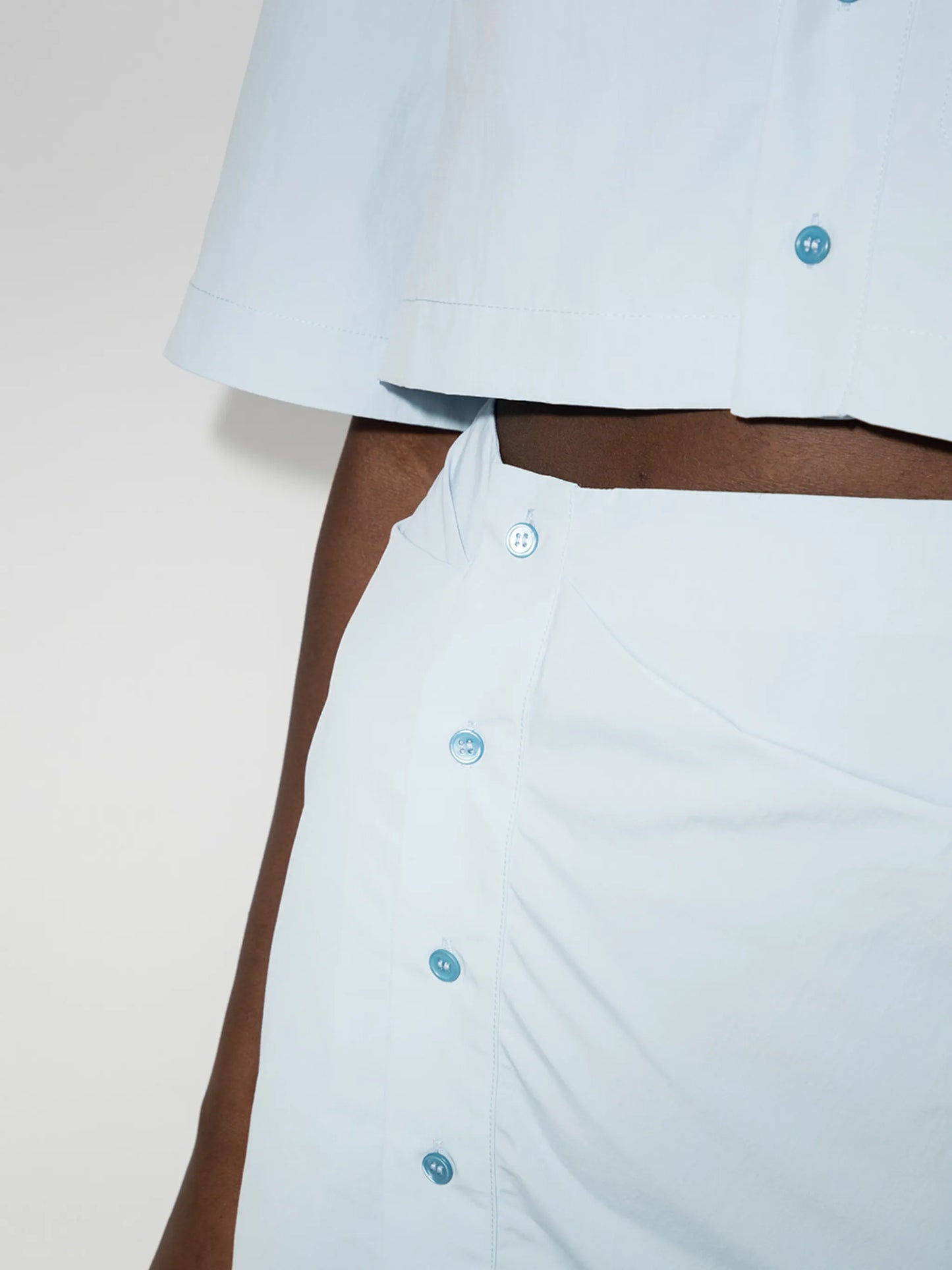 cut-out detail short-sleeve dress
