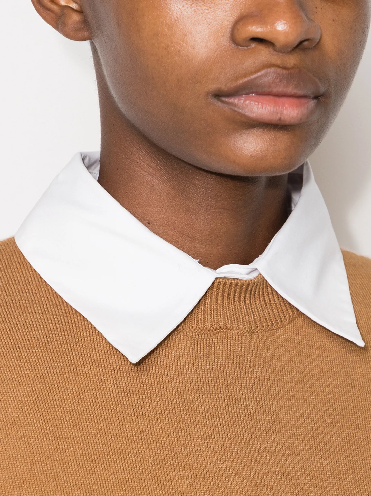 Fern layered shirt dress