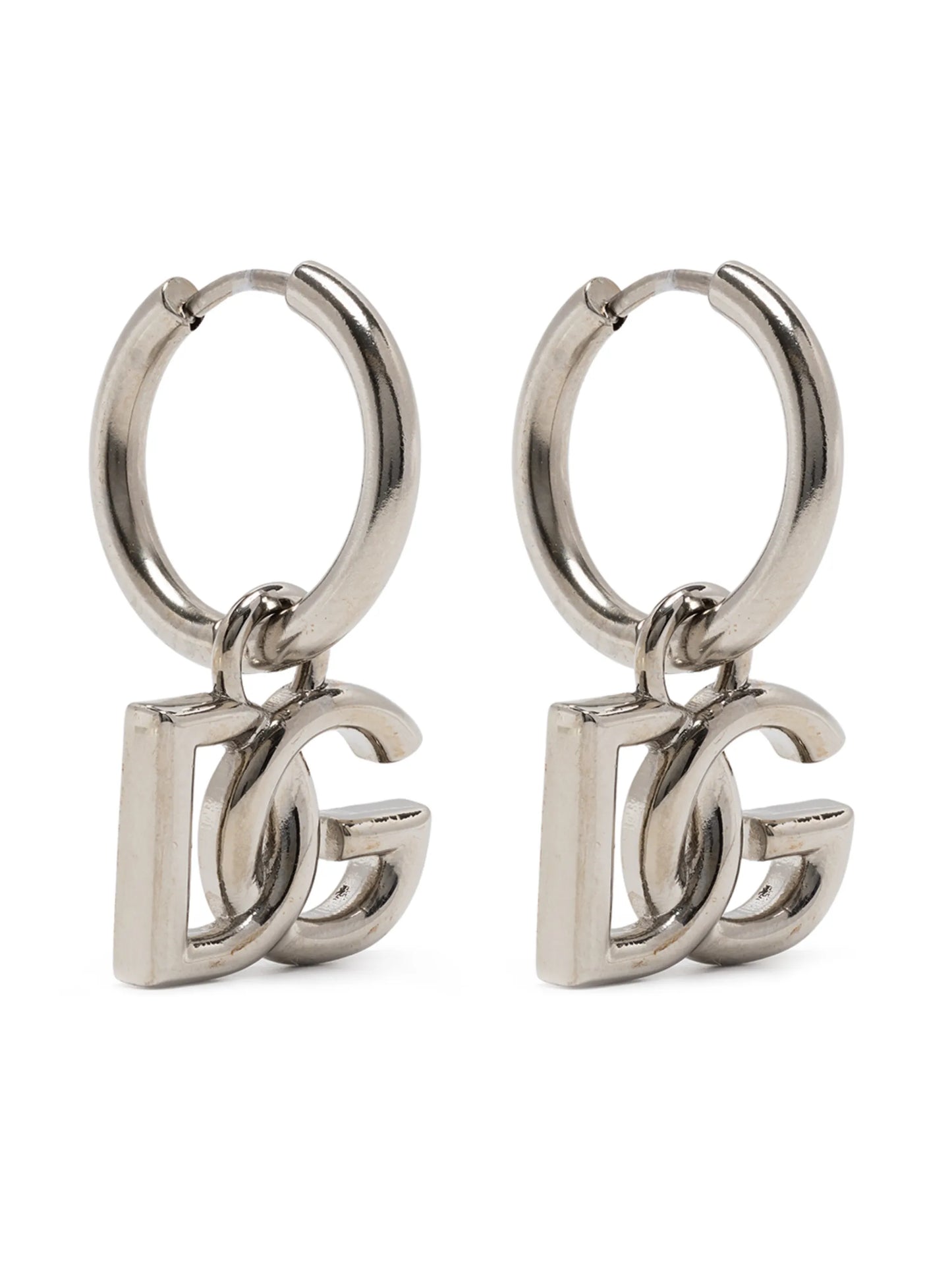 DG-logo hoop earrings