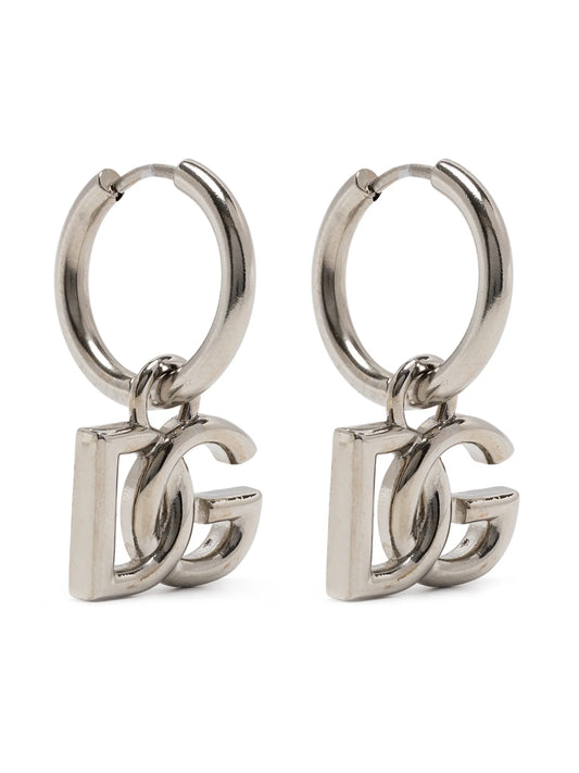 DG-logo hoop earrings