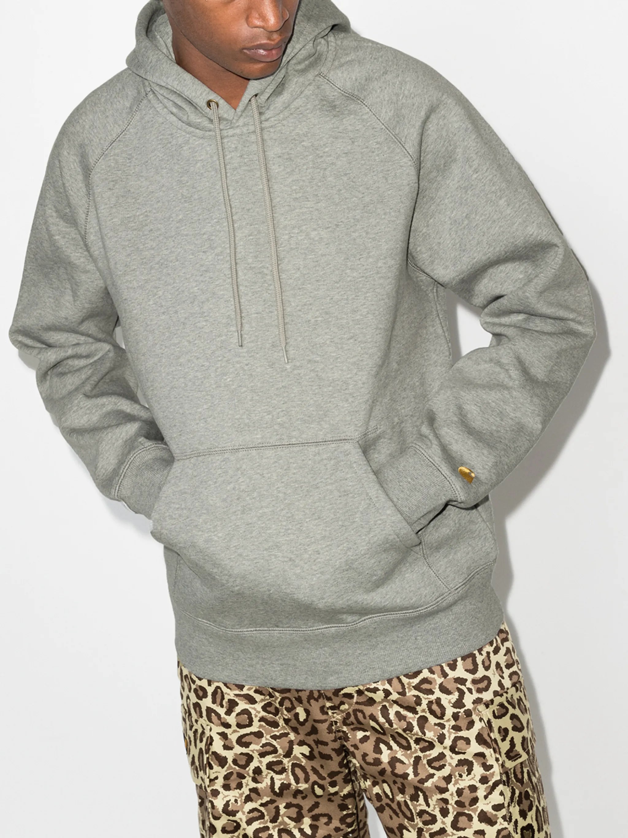 Chase logo-embroidered hoodie