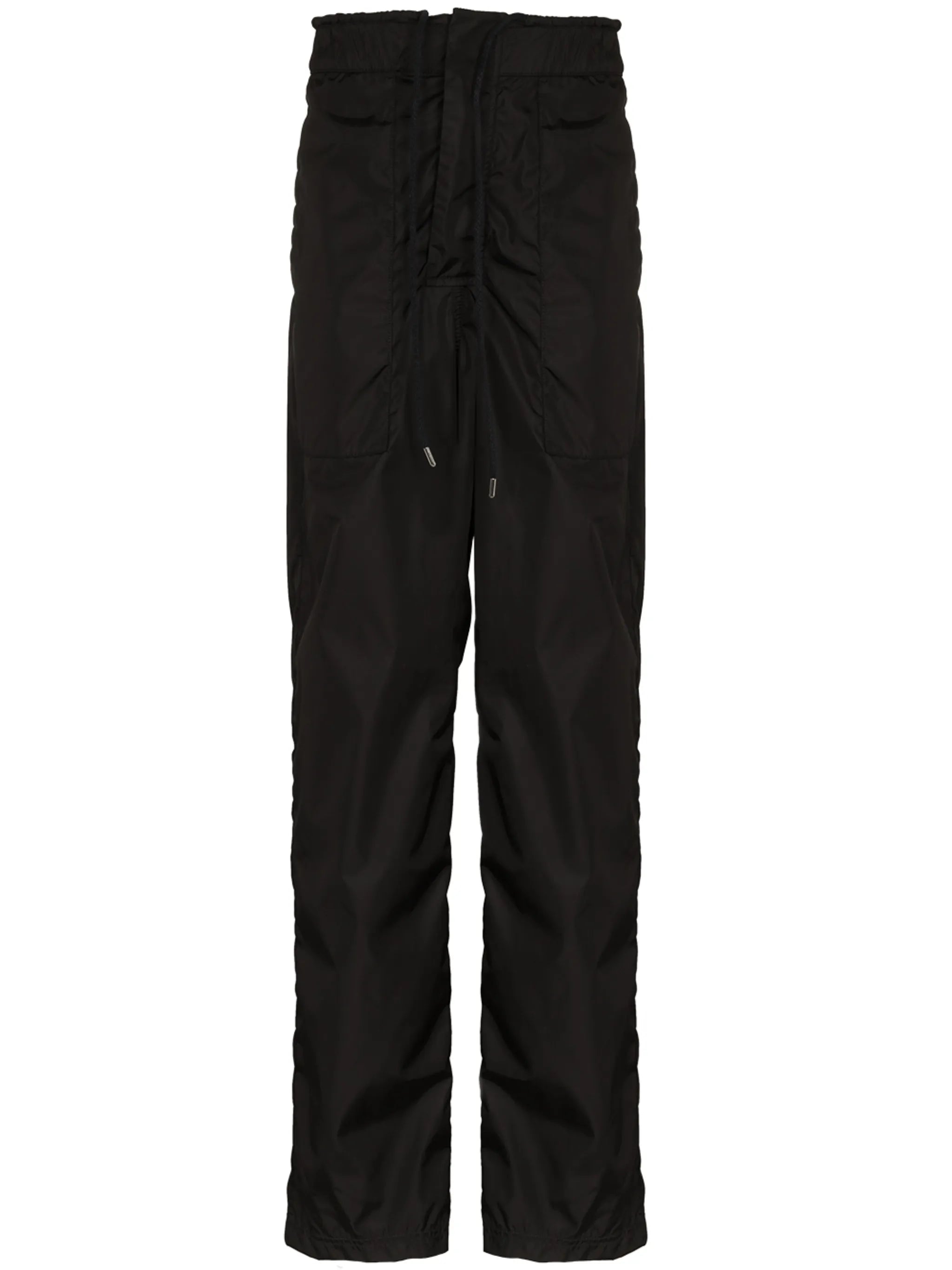 logo-patch track pants