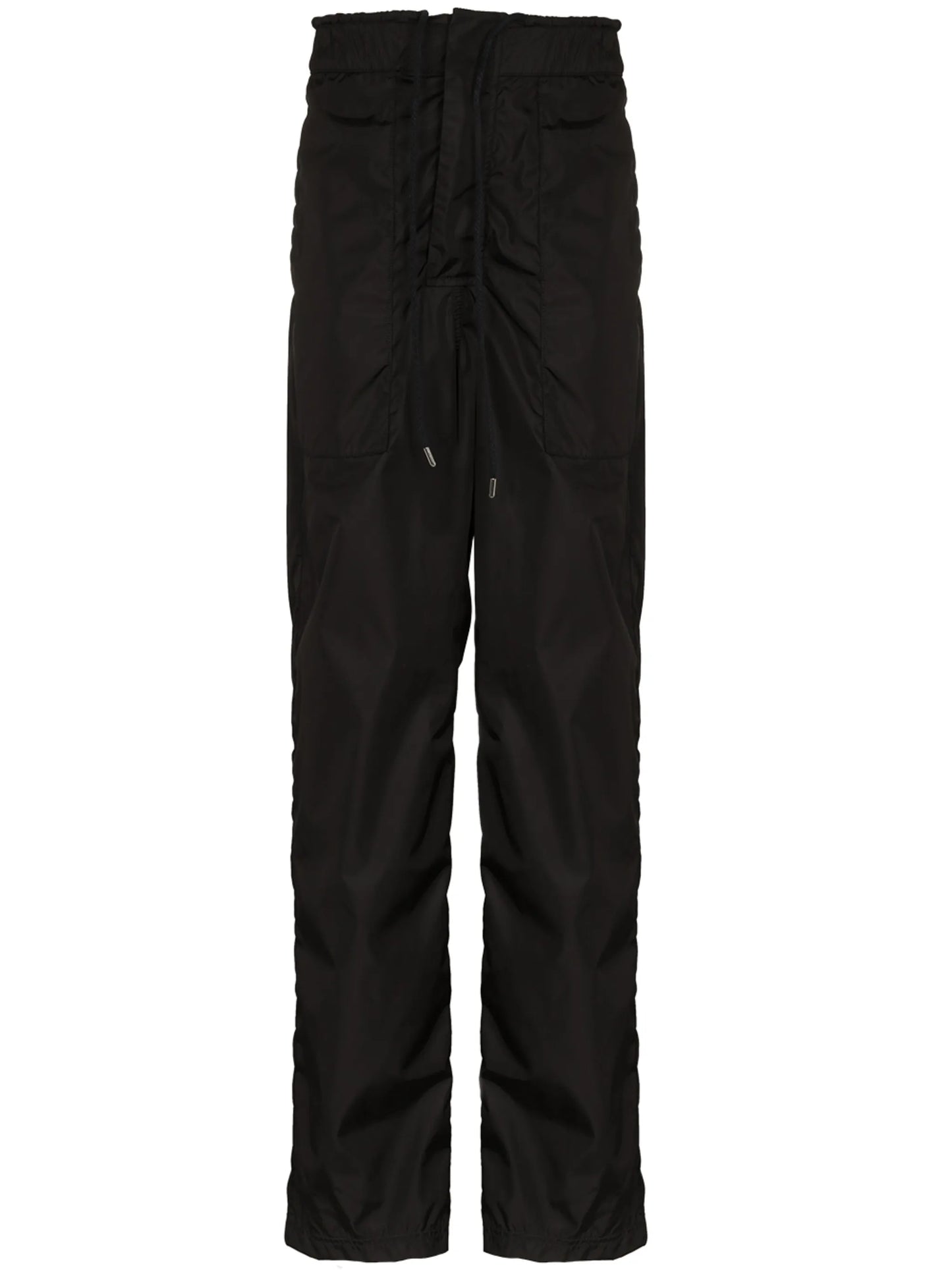 logo-patch track pants
